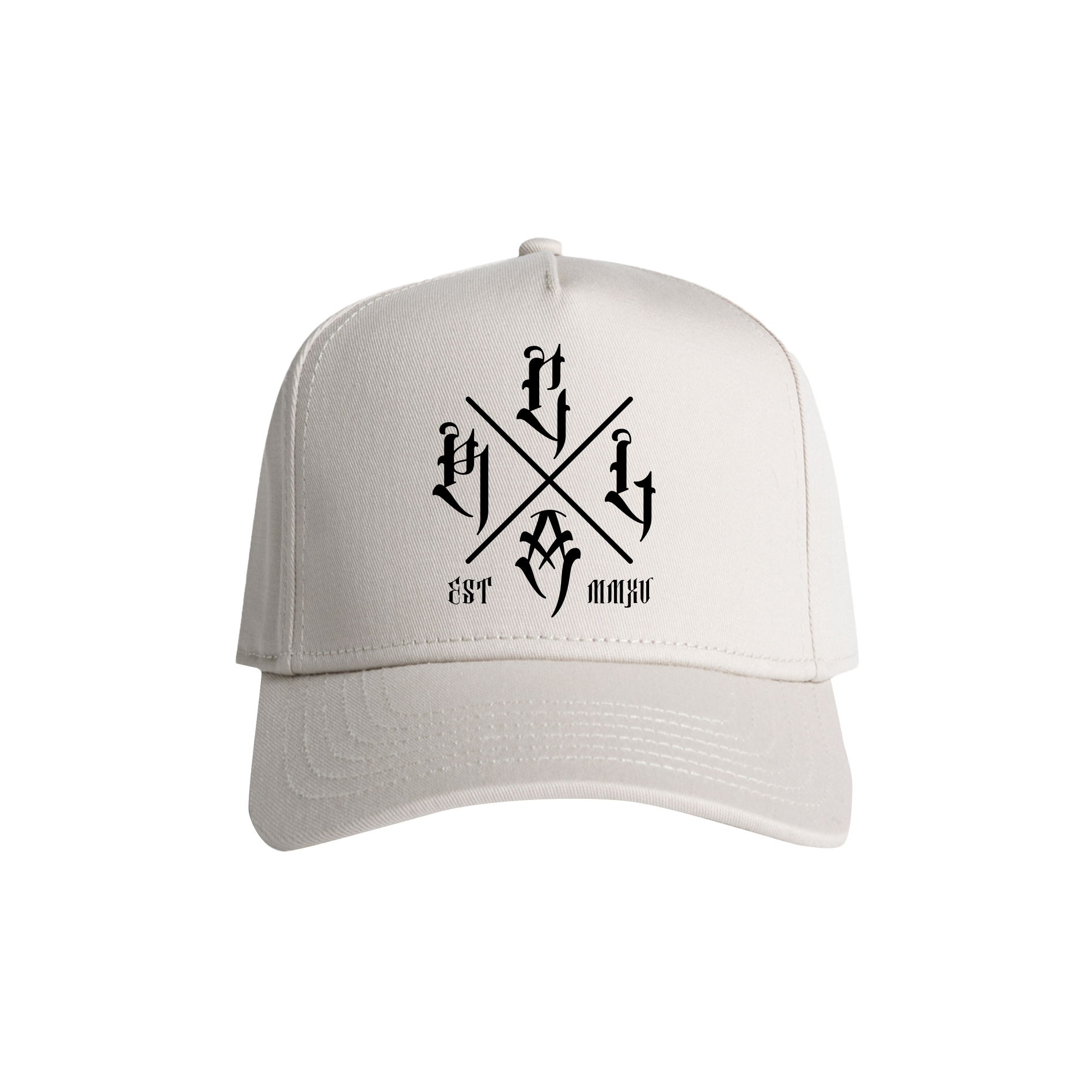 RLCA - Bone Hat - Black Logo 3