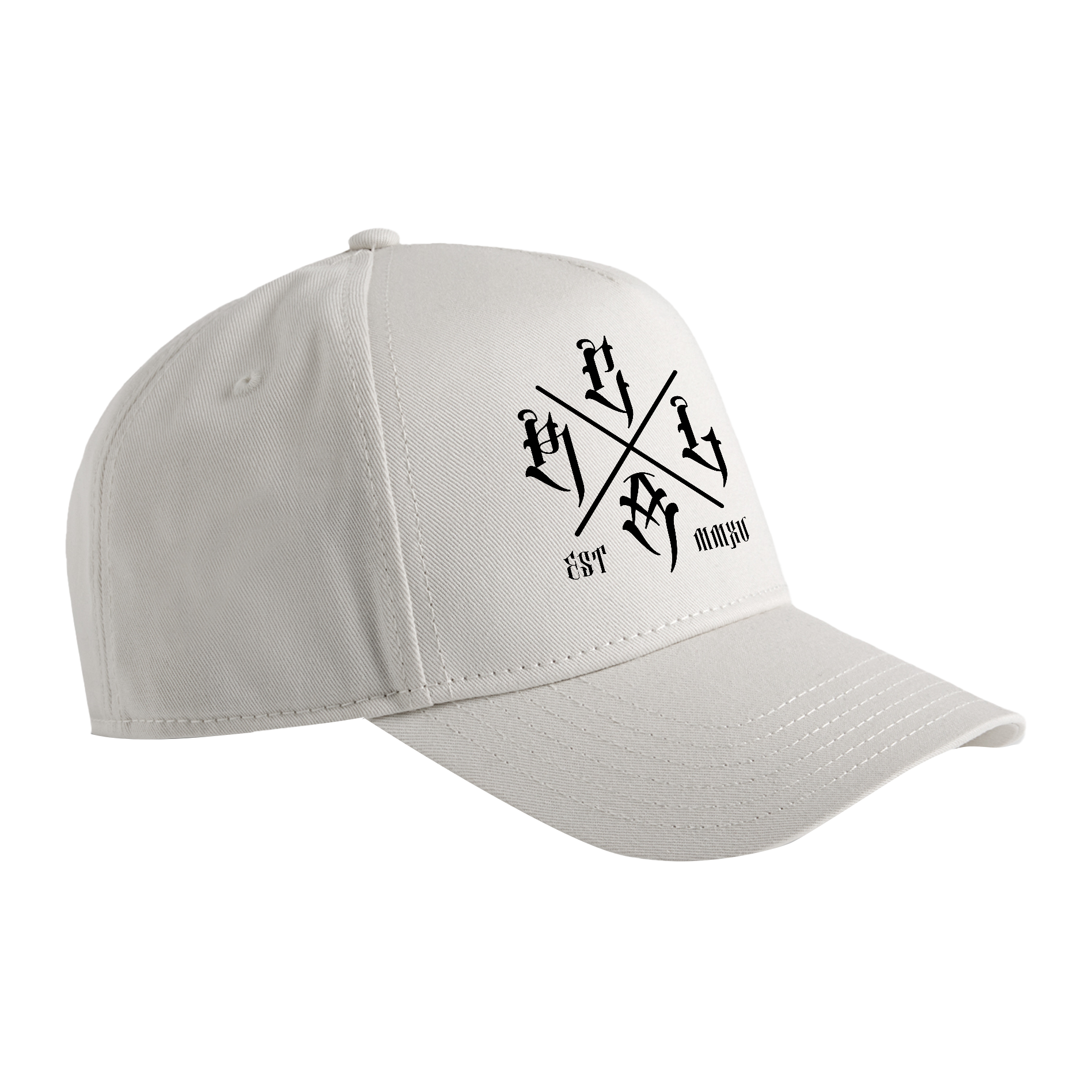 RLCA - Bone Hat - Black Logo 3