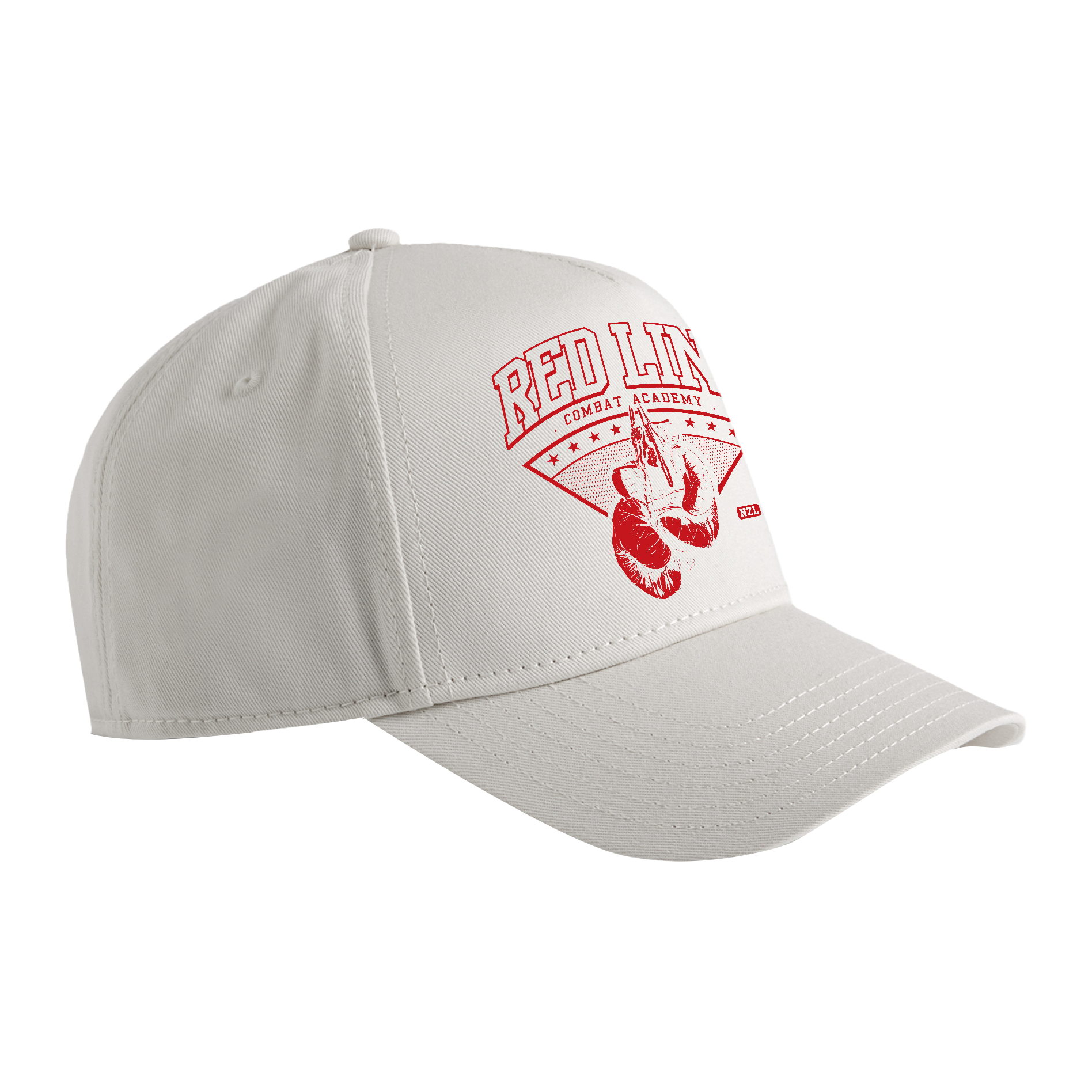 RLCA - Bone Hat - Red Logo 1