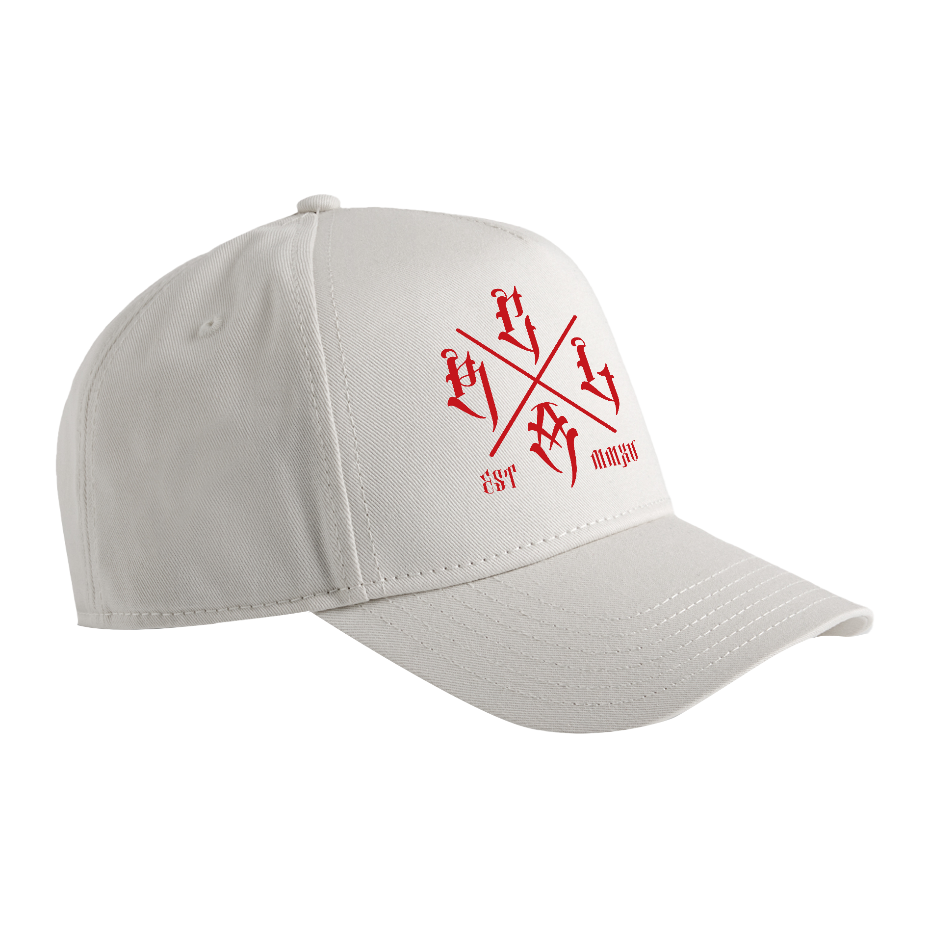 RLCA - Bone Hat - Red Logo 3