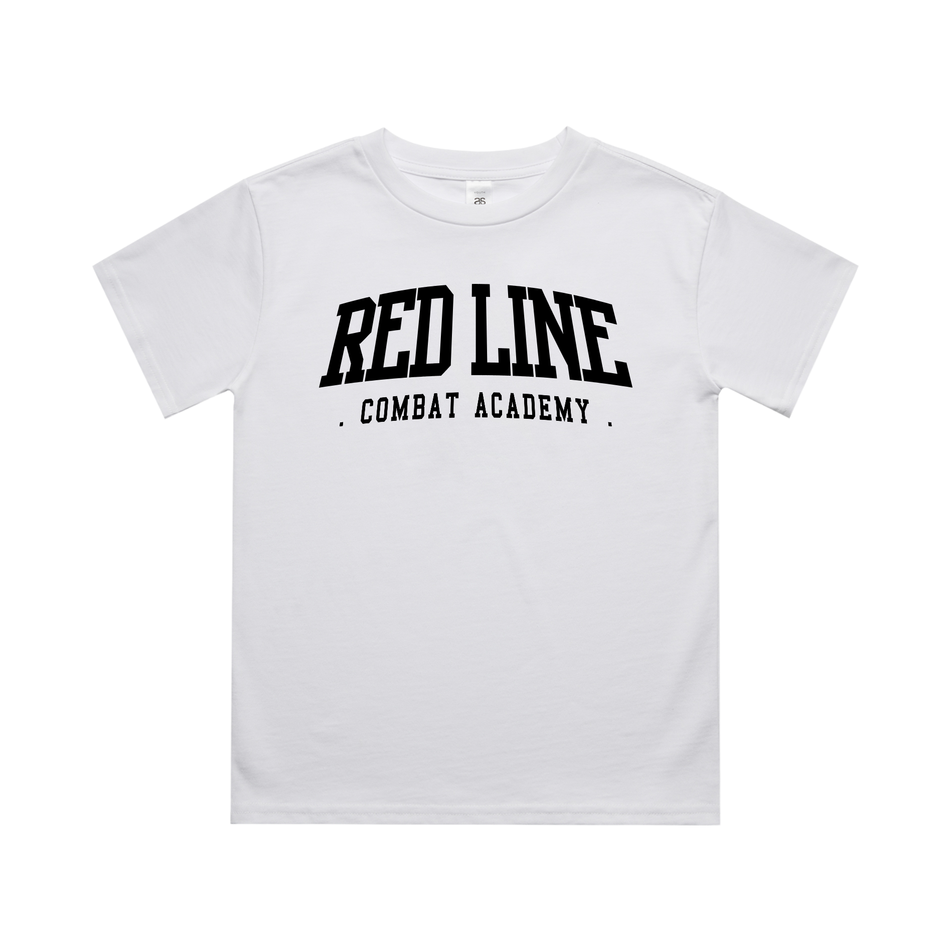 RLCA - Kids White Tee - Ringside (Black)