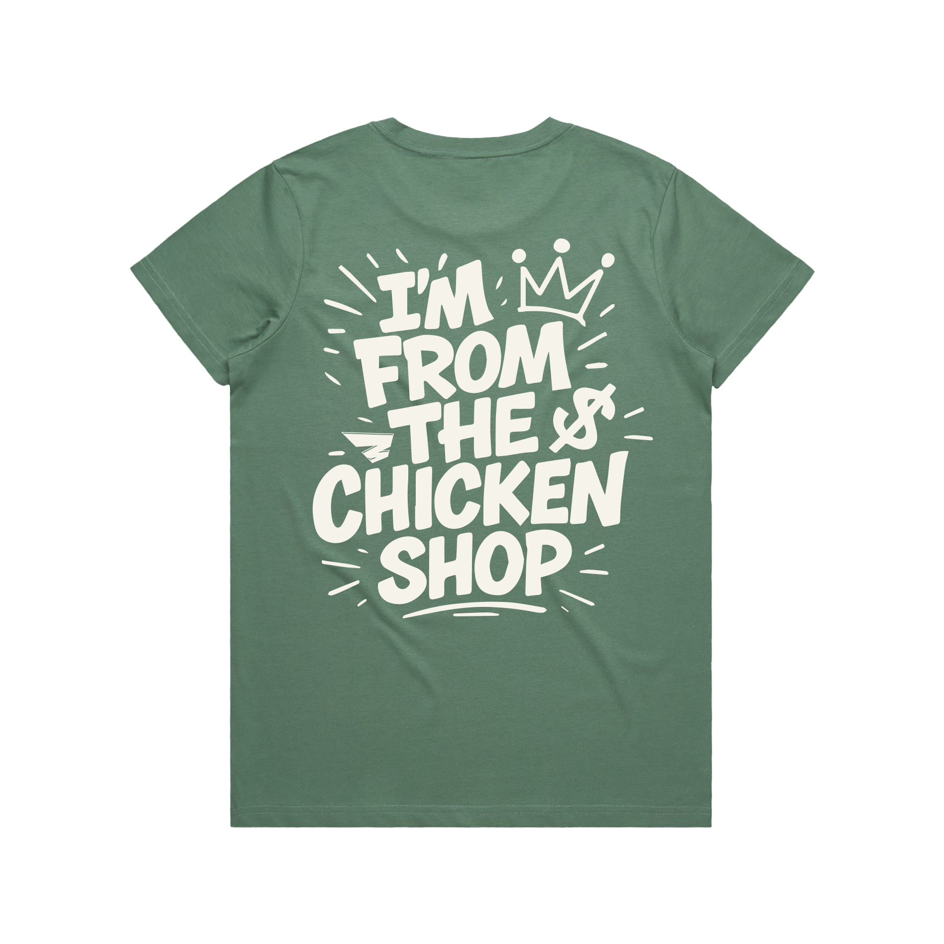 BREWD HAWT - IFTCS Women's Green Tee