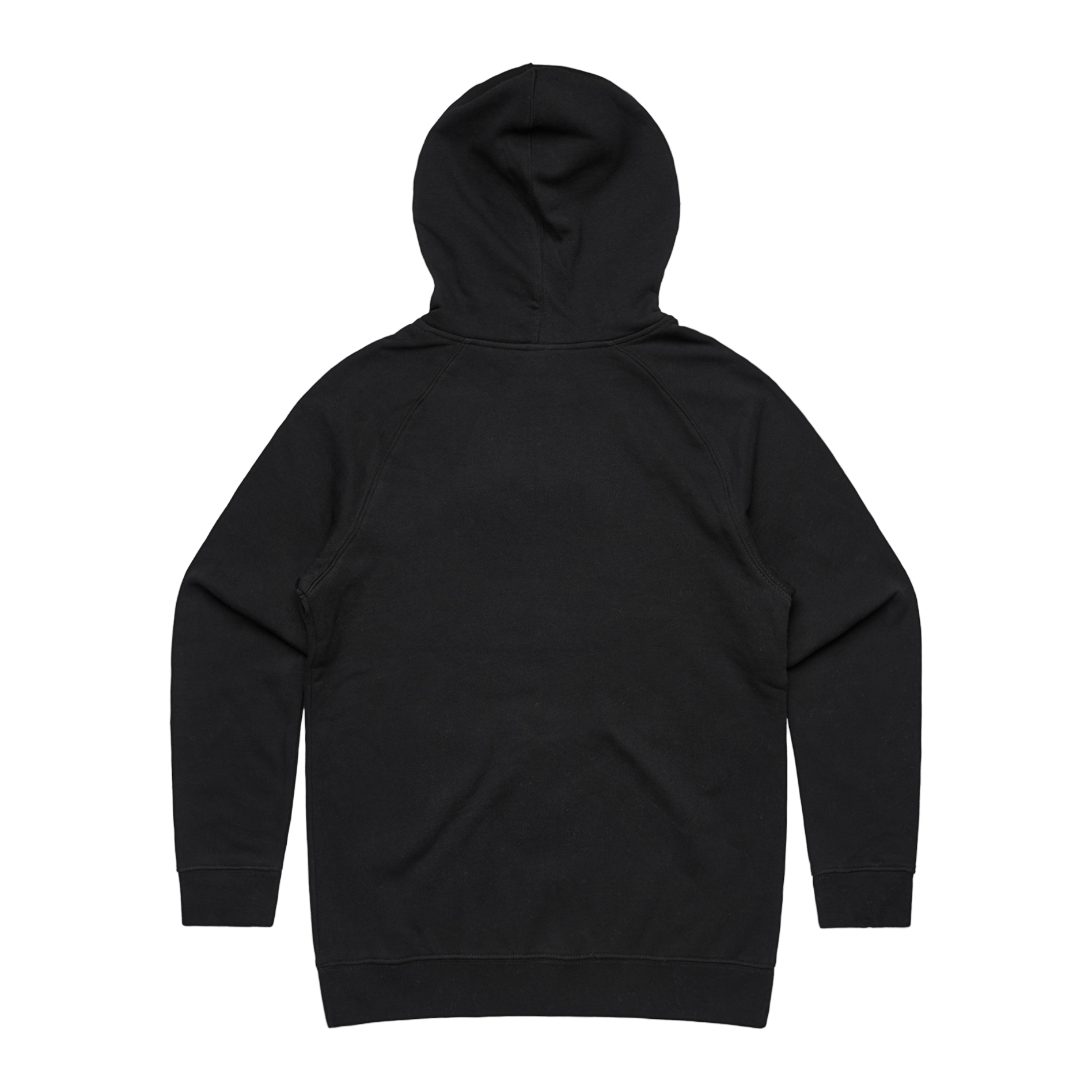 WITH YOU WOMEN’S BLACK HOODIE - WITH FAMILY
