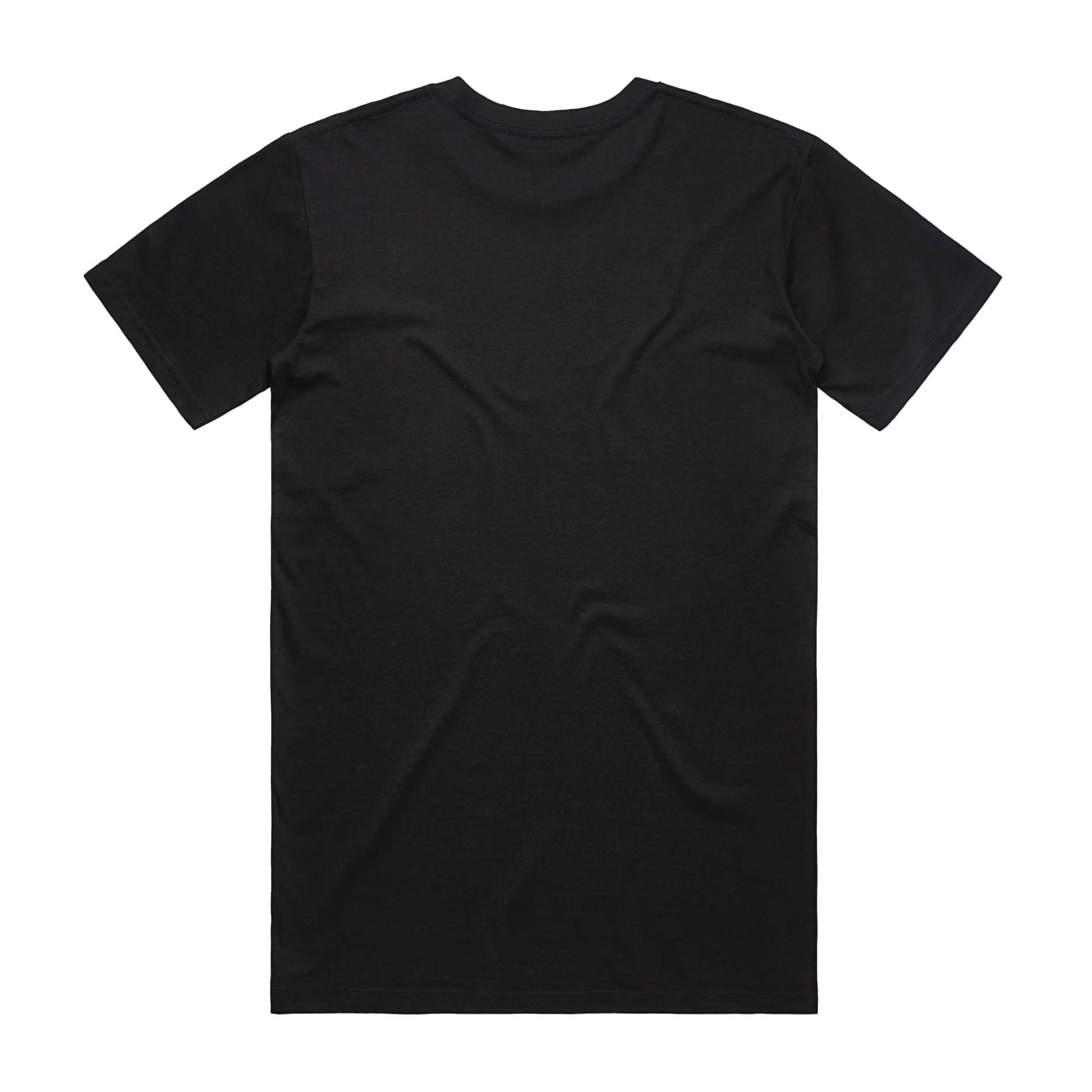 Maloney's Barber - Otis Frizzell - Men's Black Tee - Blue Logo
