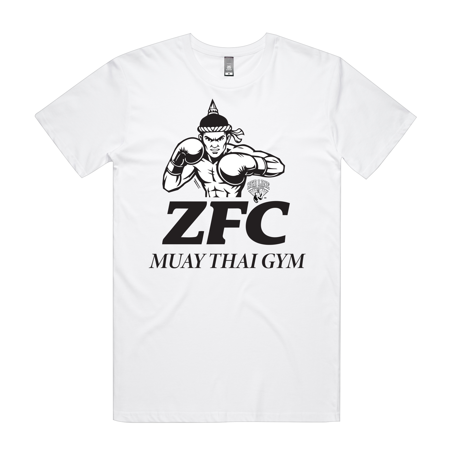 ZFC MUAY THAI - Men's White ZFC Tee