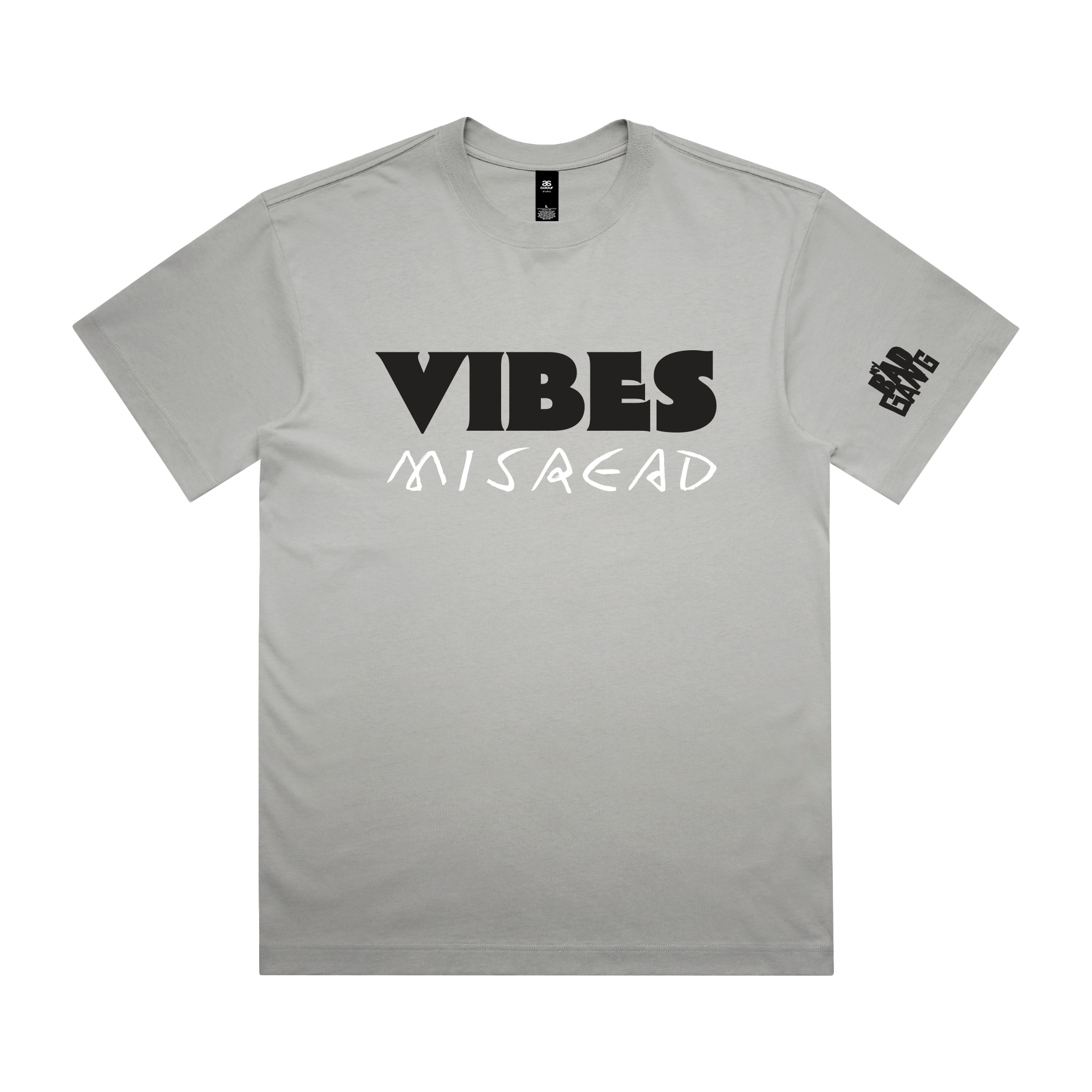 MY BAD GANG - Vibes Misread idk Grey Tee