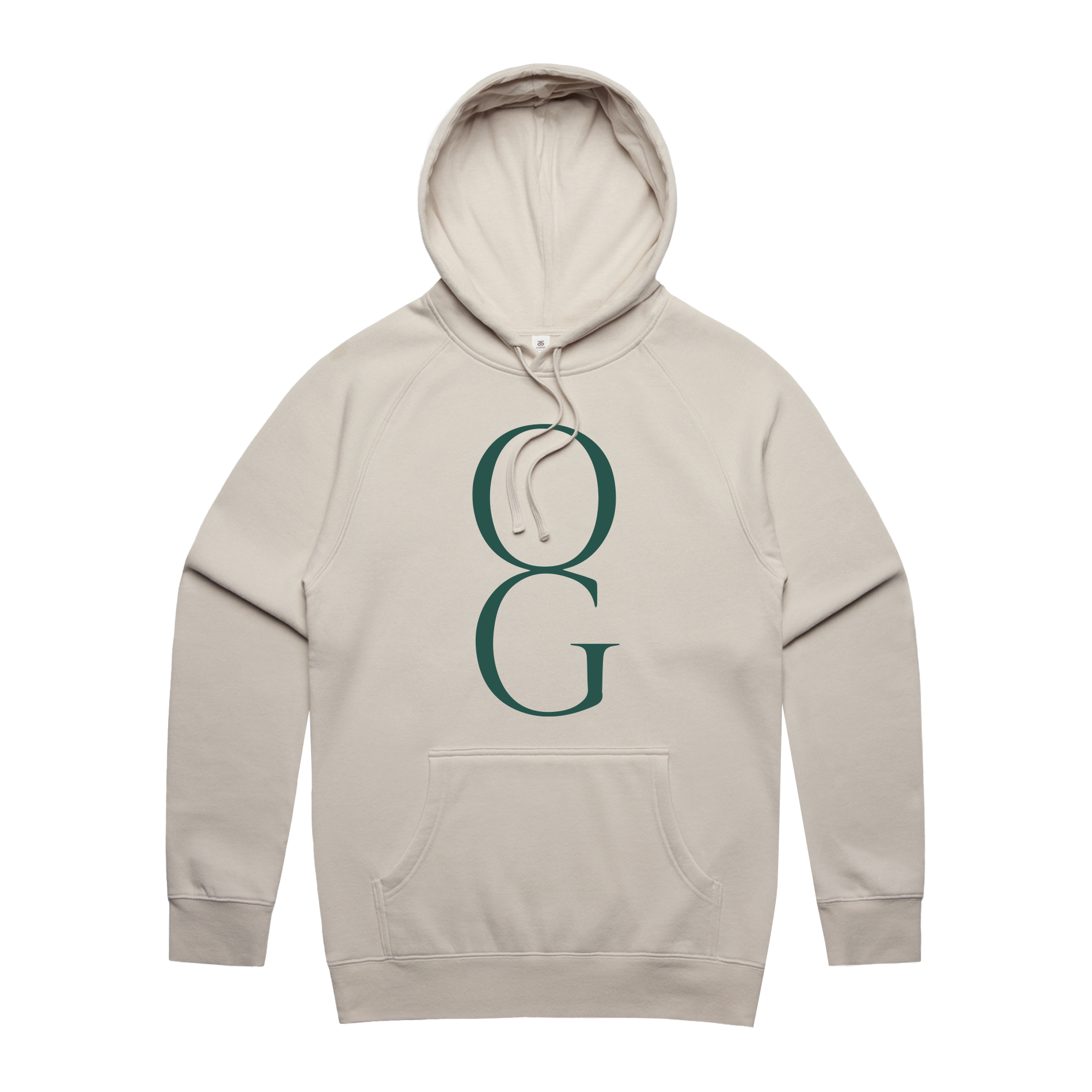 Organic Genetics - The OG Men's Hoodie - Bone