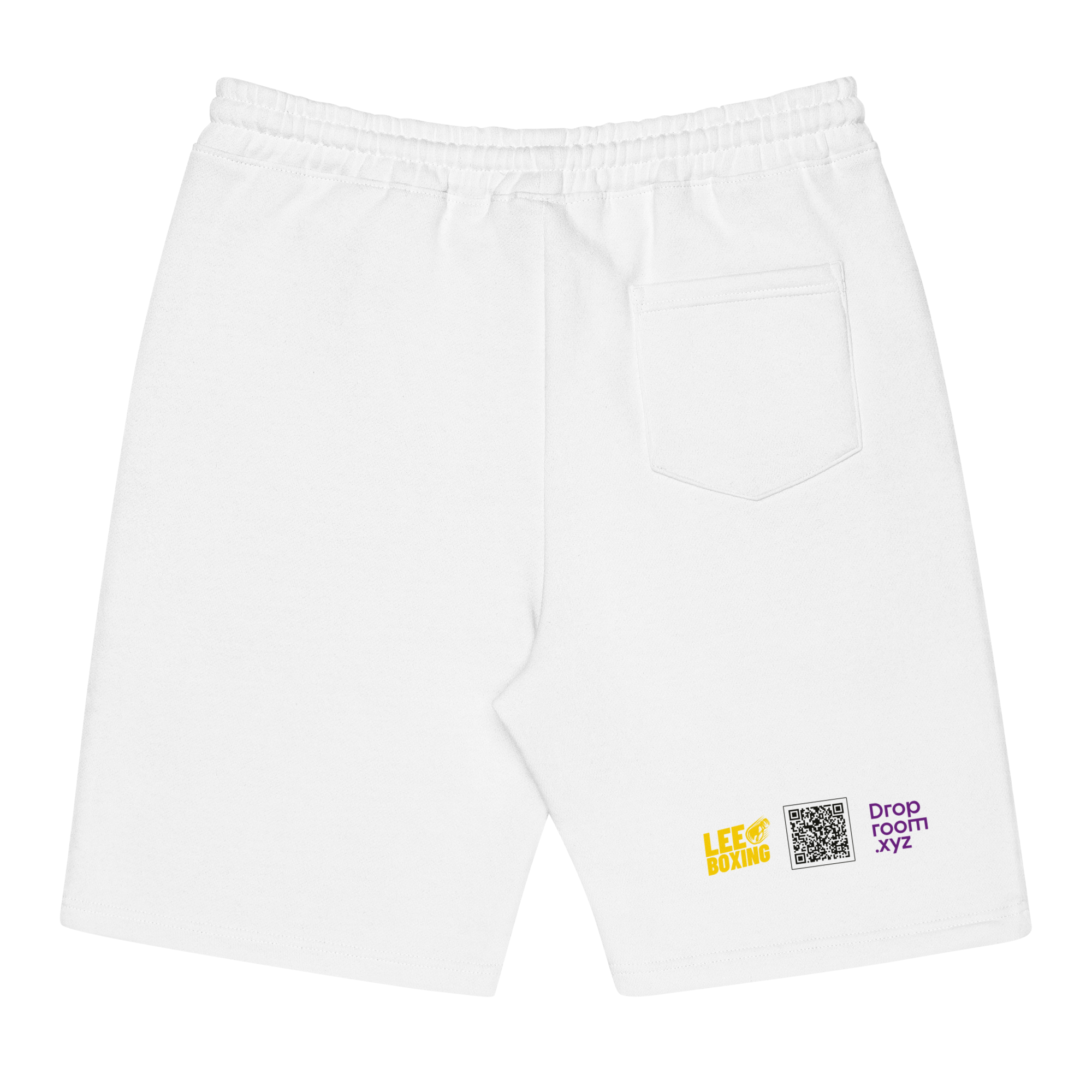 Lee Boxing - White Fleece Shorts