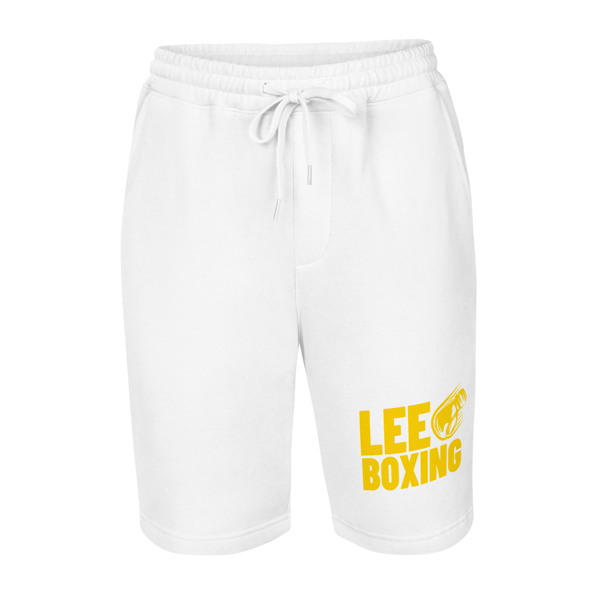 Lee Boxing - White Fleece Shorts
