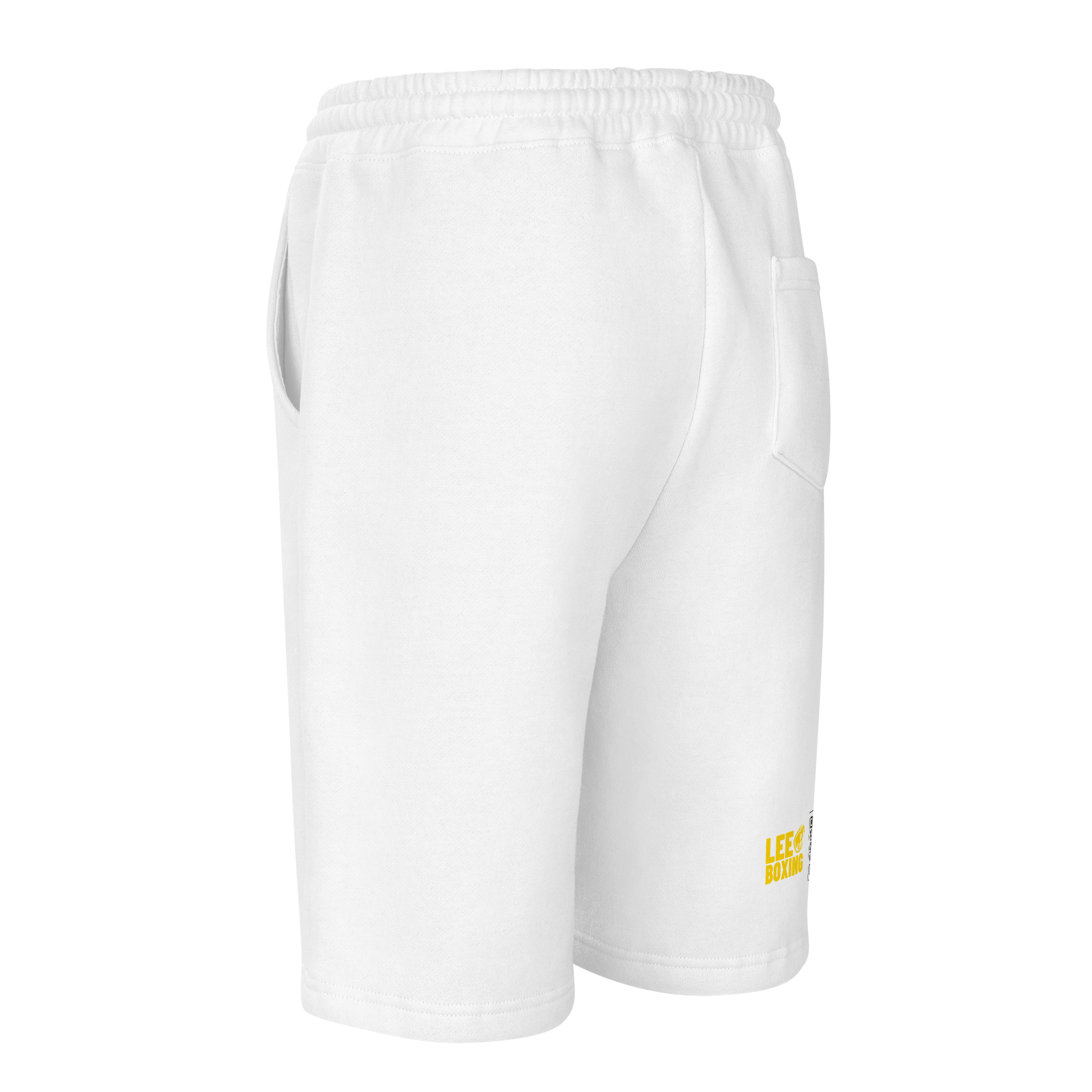 Lee Boxing - White Fleece Shorts