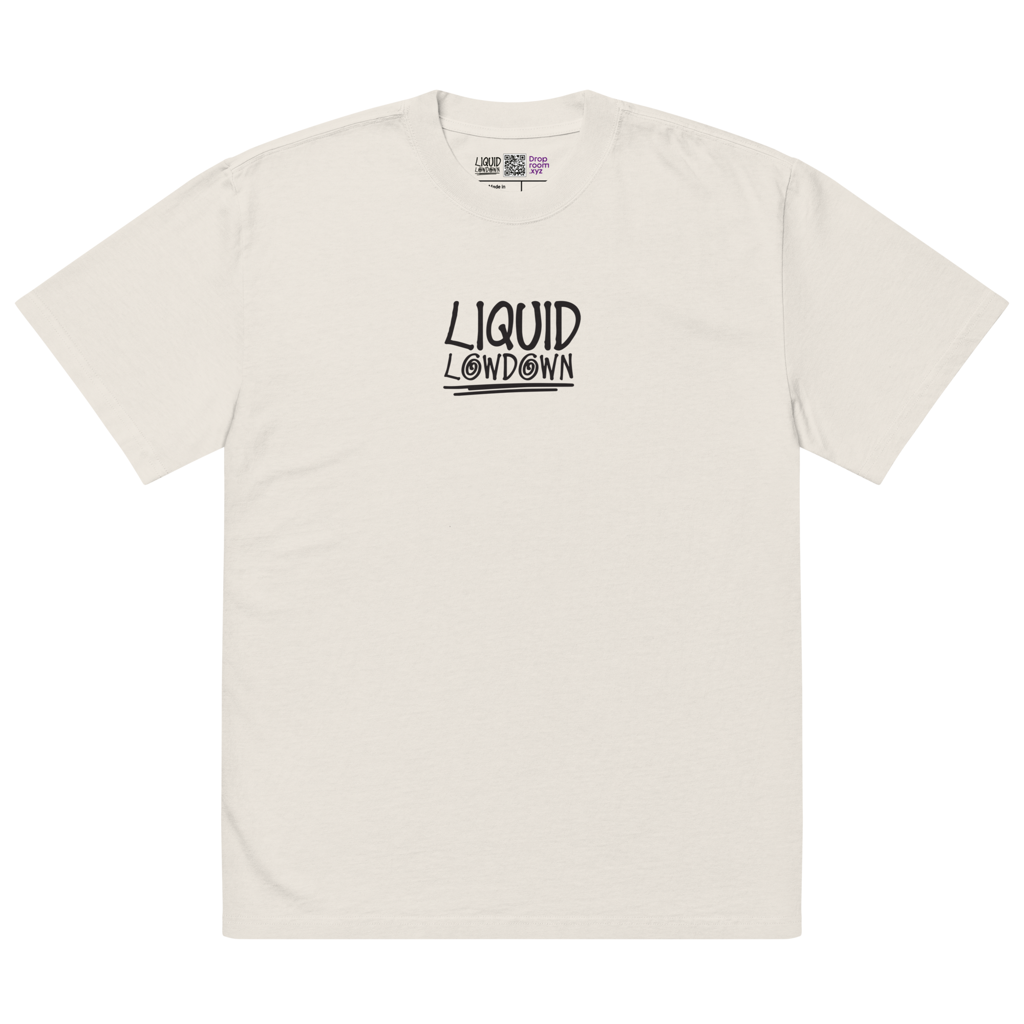 Liquid Lowdown - Faded Bone Tee