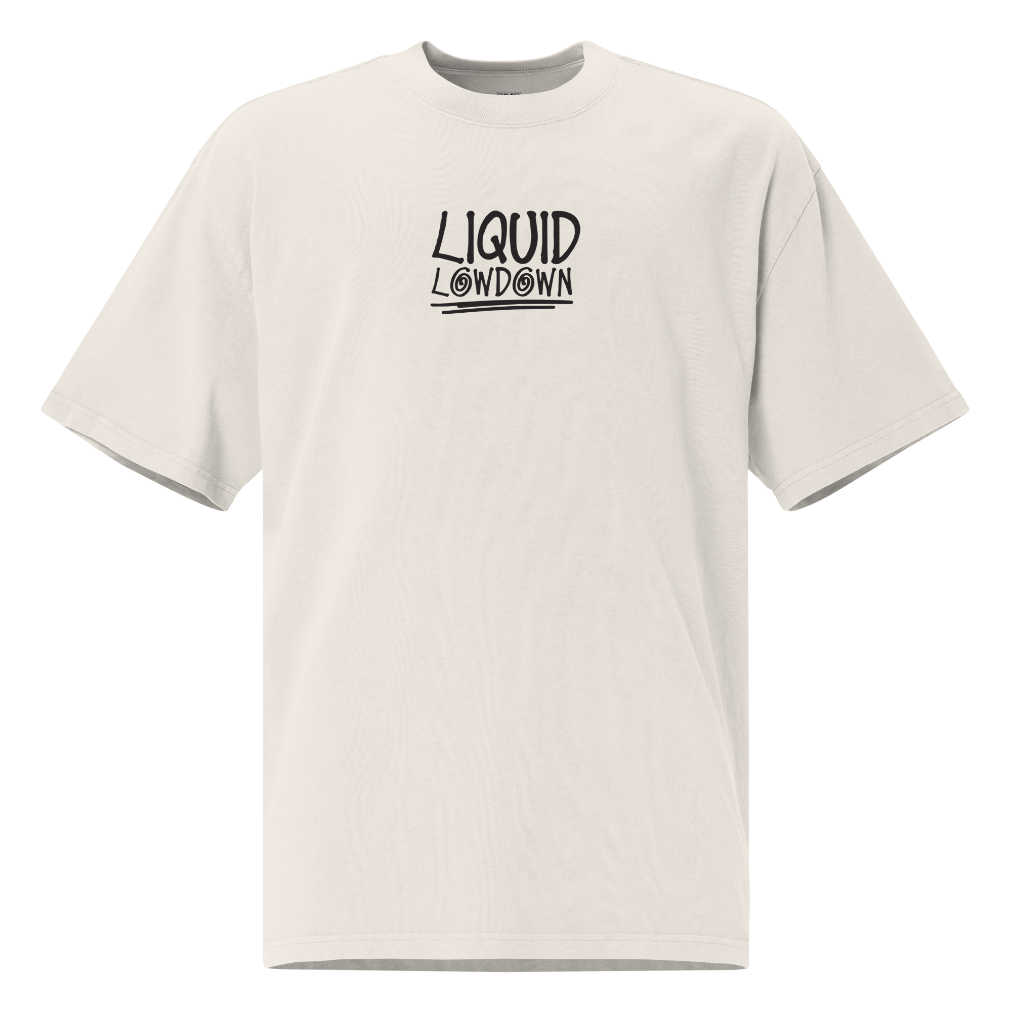 Liquid Lowdown - Faded Bone Tee
