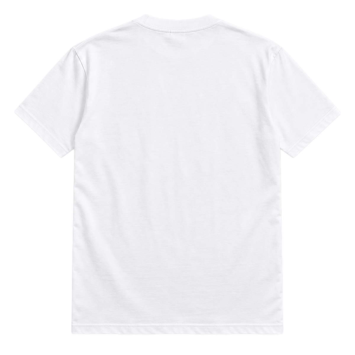 AS Colour Staple Tee 5001 white plain back
