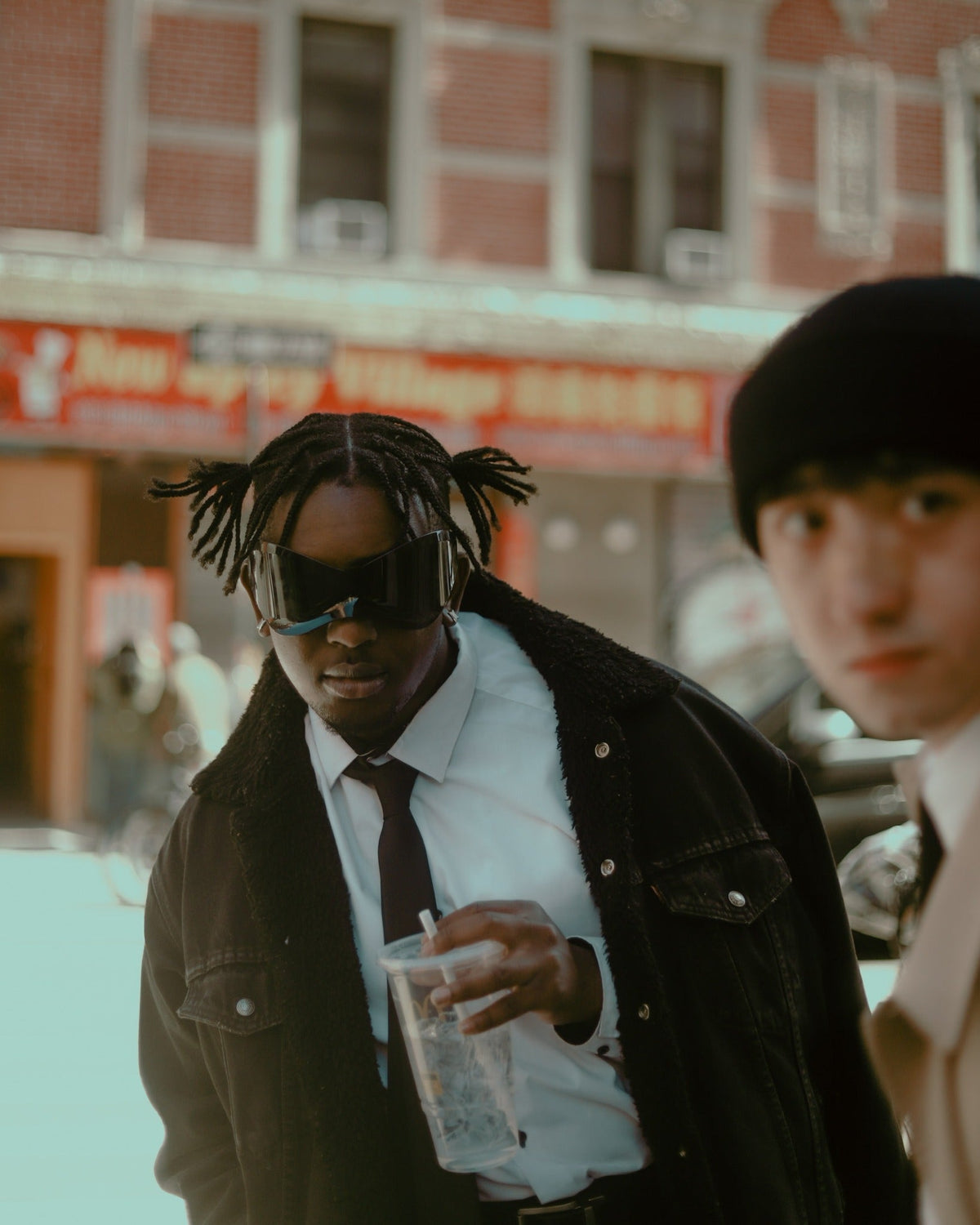 Malik English street style portrait