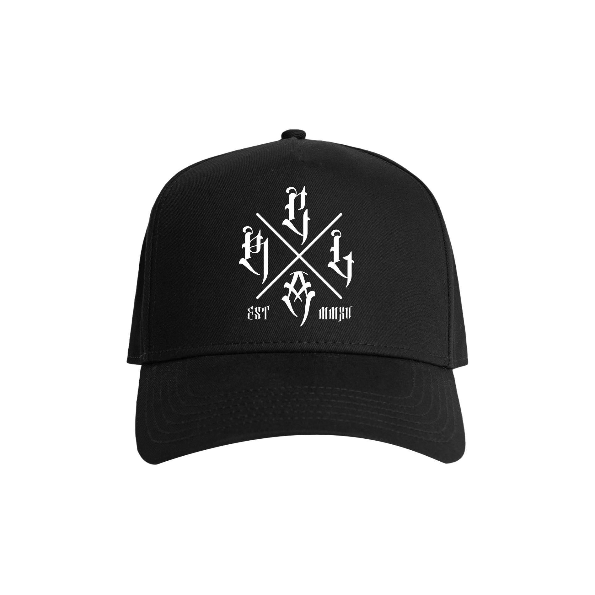 RLCA - Black Hat - White Logo 3