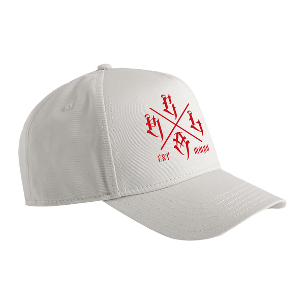 RLCA - Bone Hat - Red Logo 3