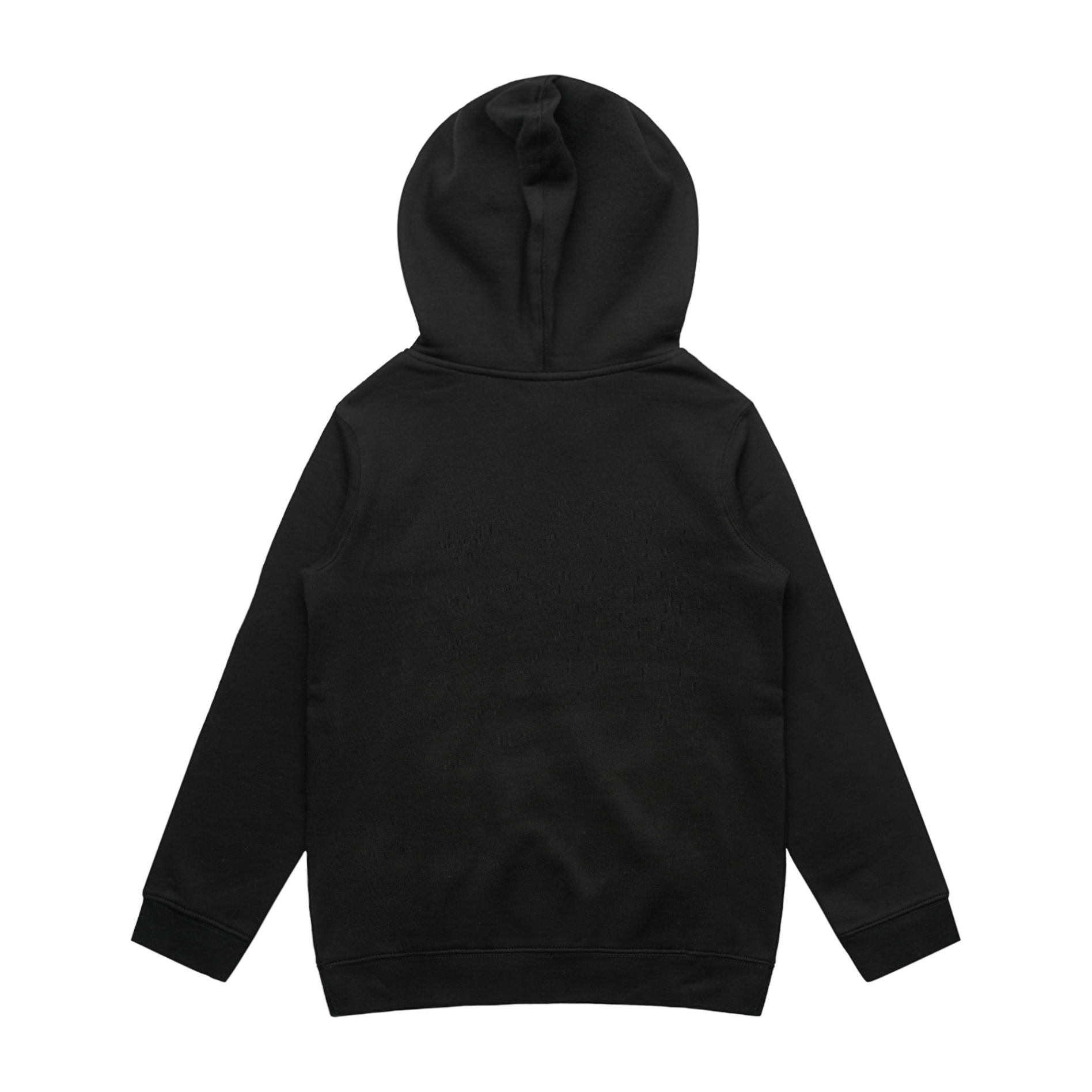 WITH YOU KIDS BLACK HOODIE - WITH FAMILY