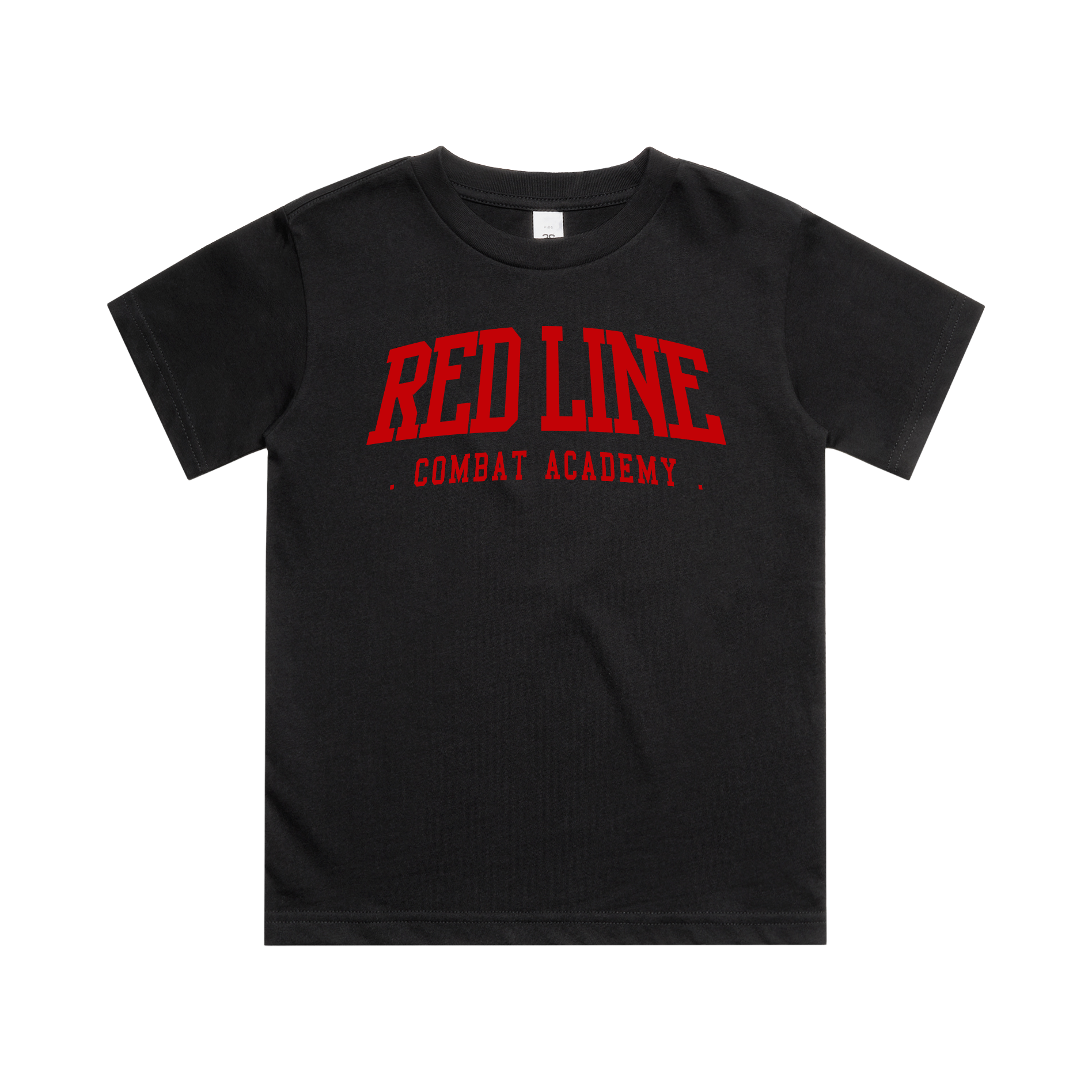 RLCA - Kids Black Tee - Ringside (Red)