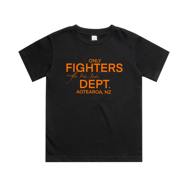 Only Fighters For Irie Jade - Kids Black Tee