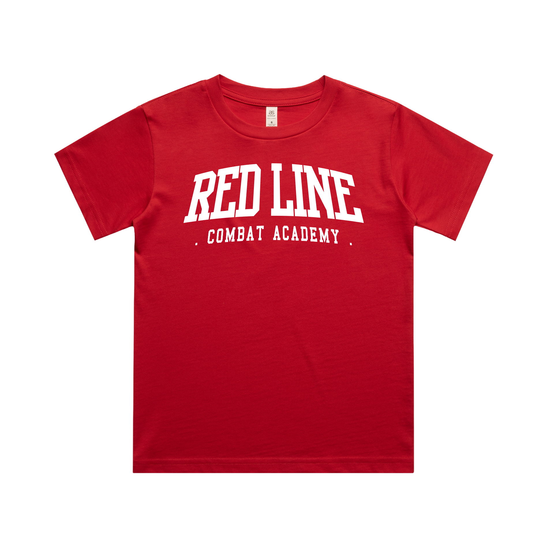 RLCA - Kids Red Tee - Ringside (White)