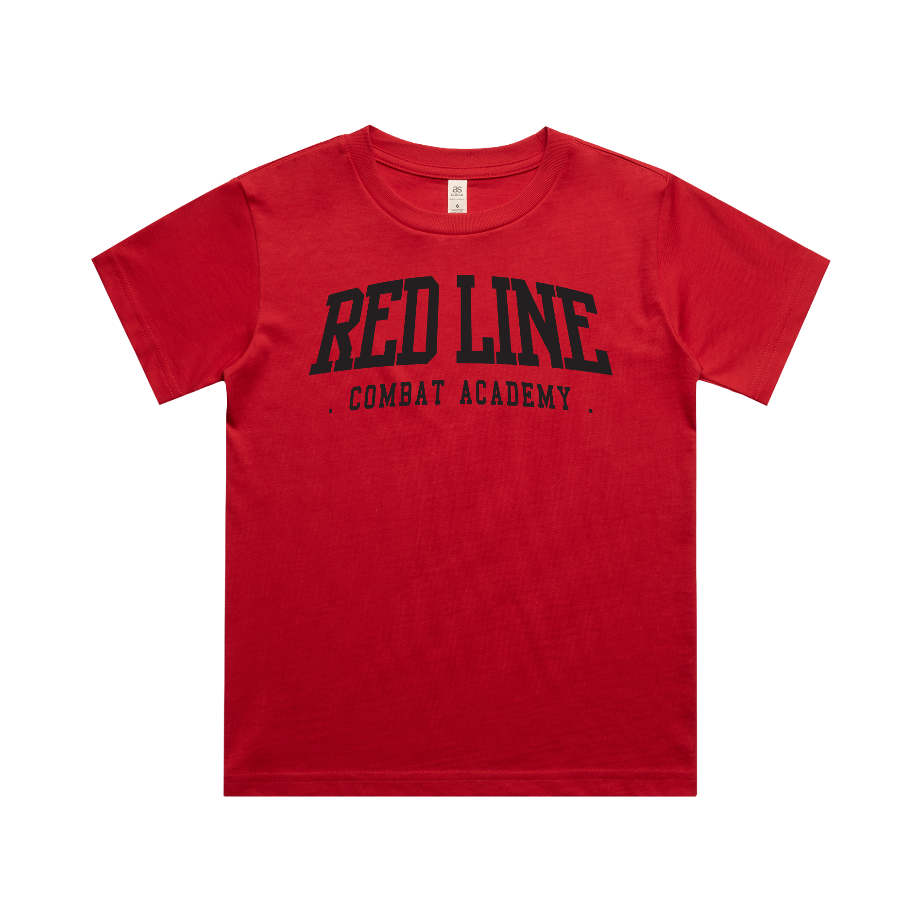 RLCA - Kids Red Tee - Ringside (Black)