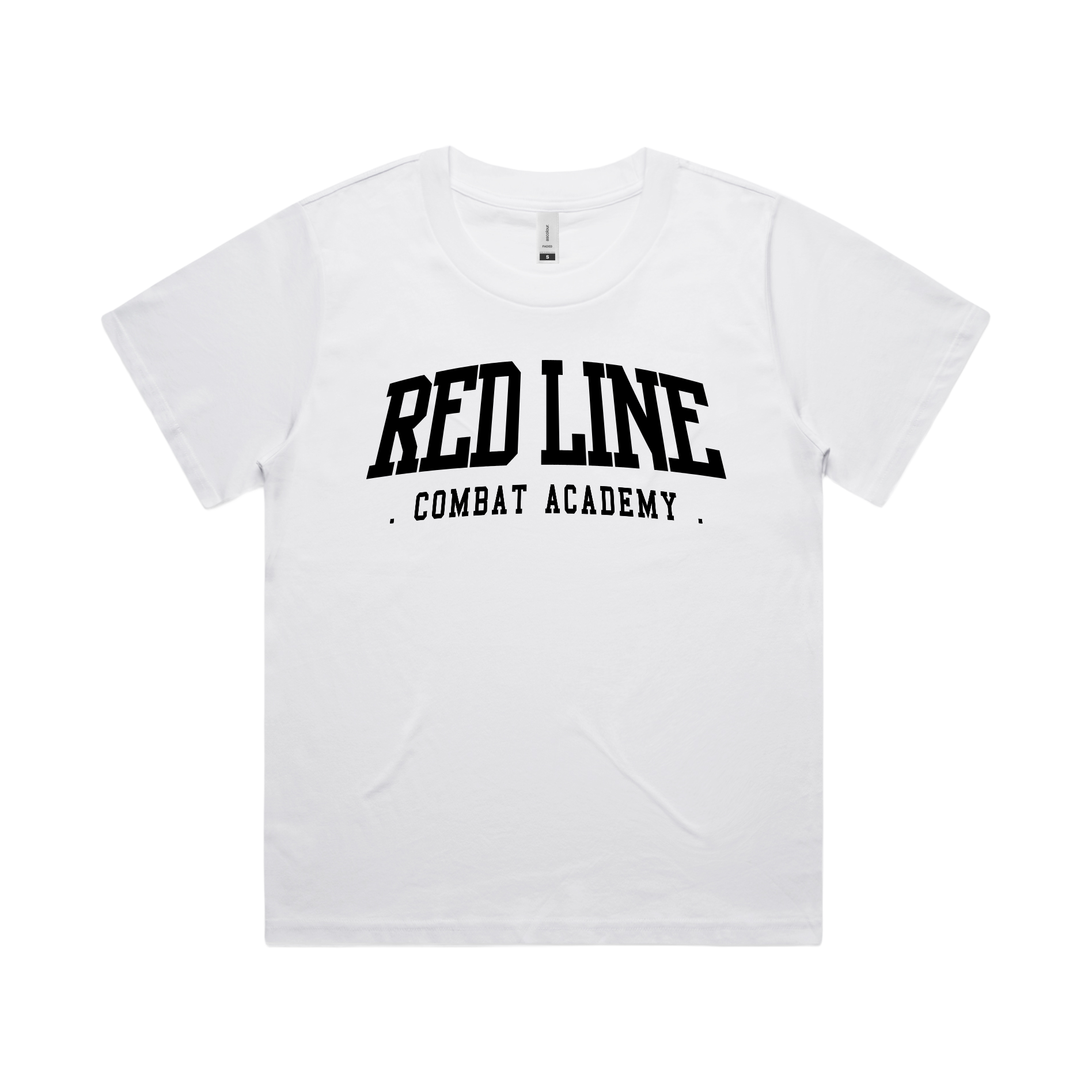 RLCA - Women's White Tee - Ringside (Black)