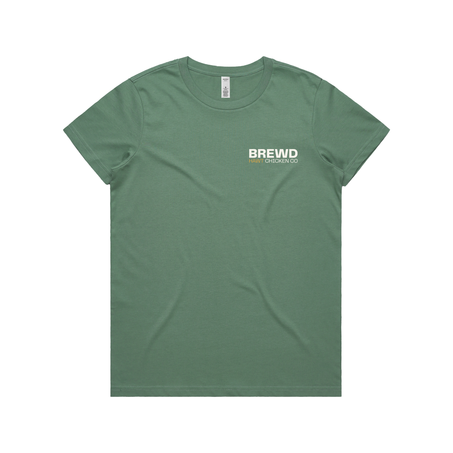 BREWD HAWT - IFTCS Women's Green Tee