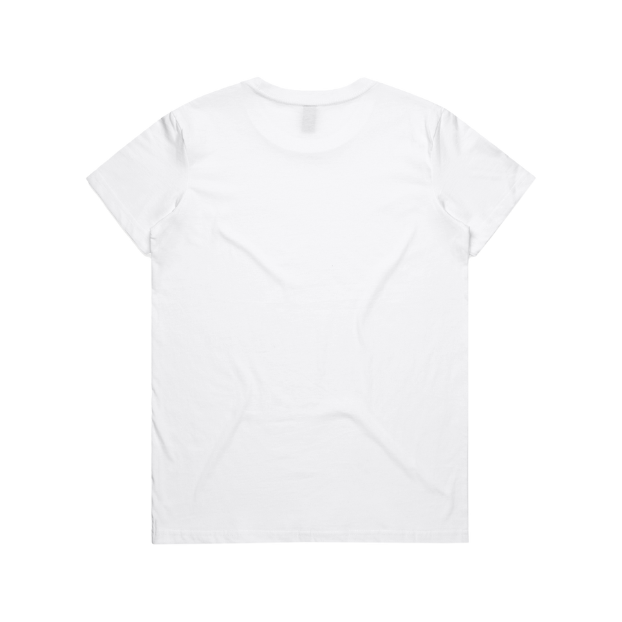 WITH YOU WOMEN’S WHITE TEE - WITH FAMILY