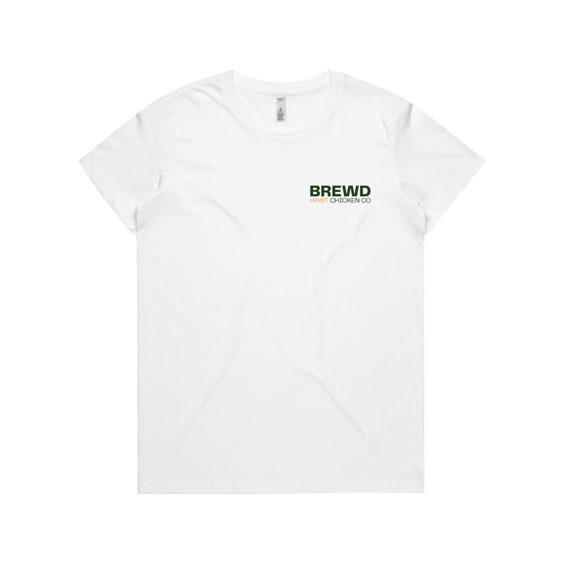 BREWD HAWT - IFTCS Women's White Tee