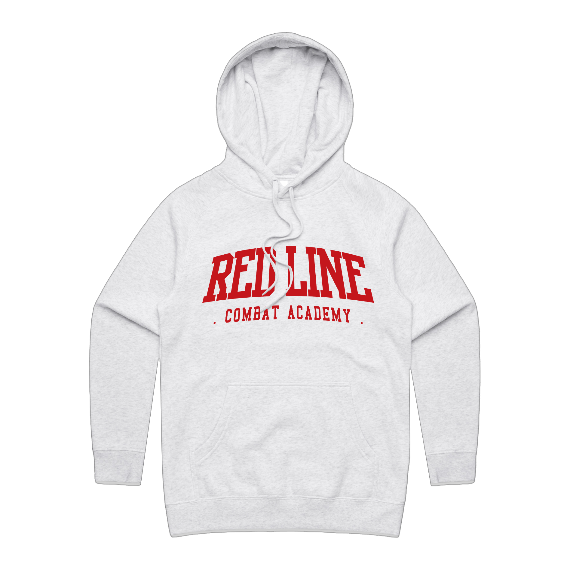 RLCA - Women's White Hoodie - Red logo 2