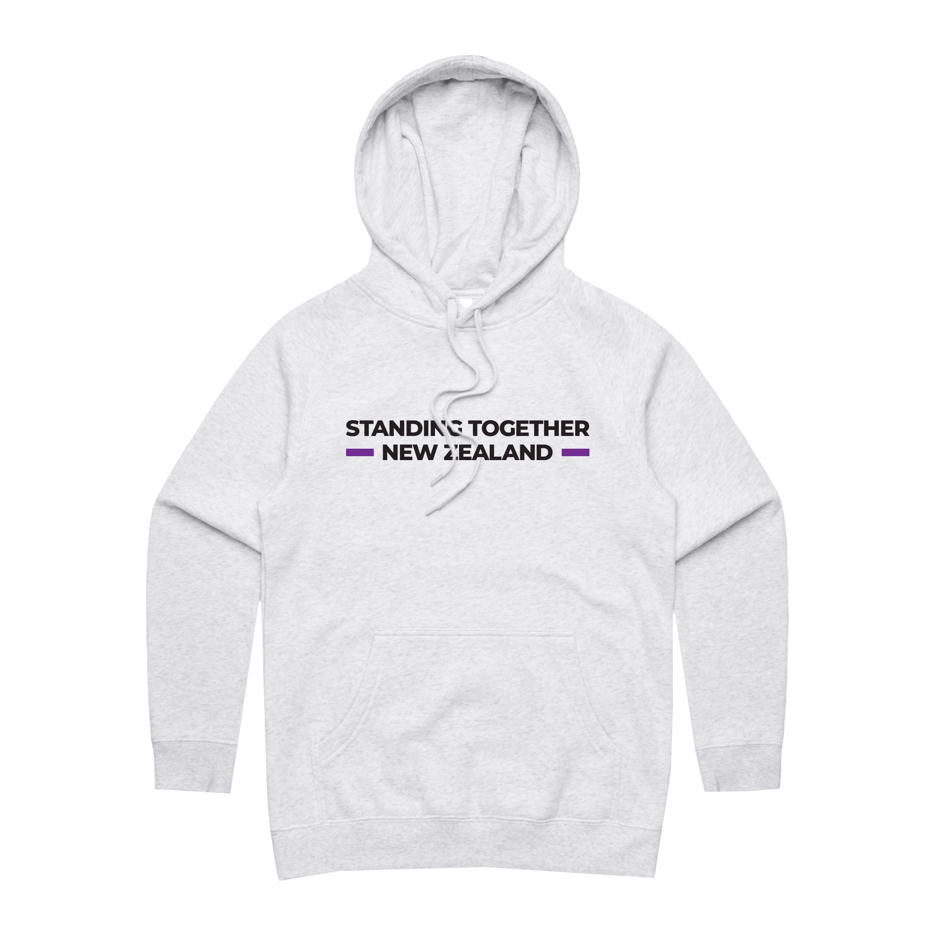 WITH YOU WOMEN’S WHITE HOODIE - STAND NZ