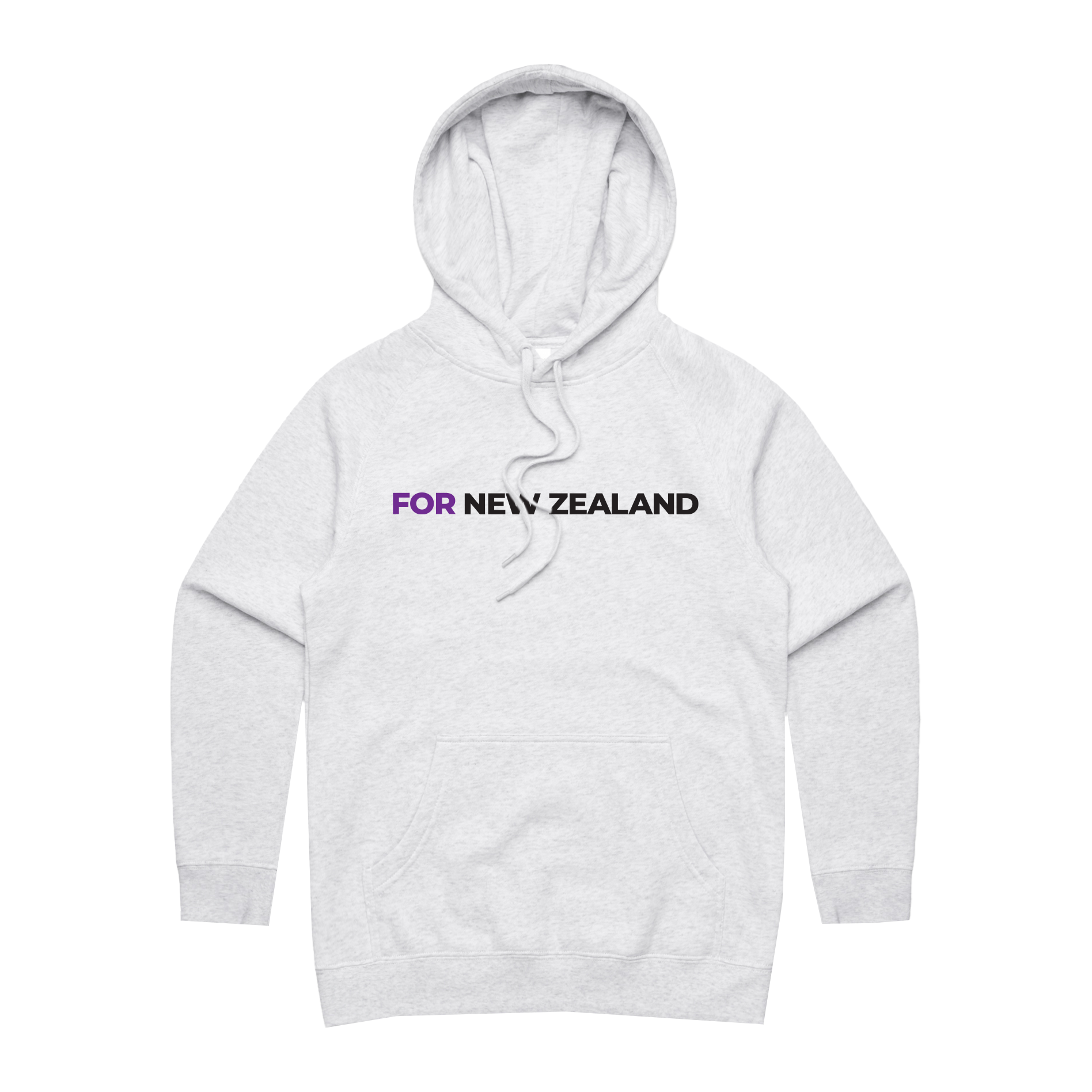 WITH YOU WOMEN’S WHITE HOODIE - FOR NZ