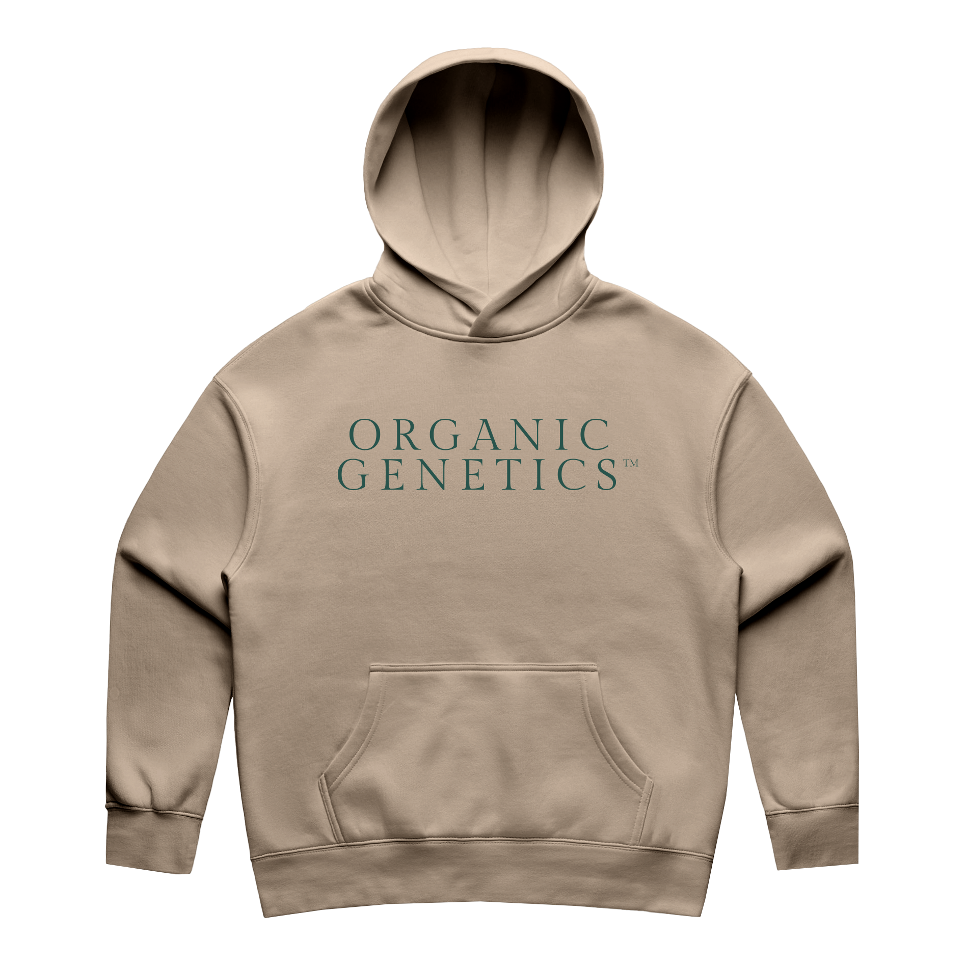 Organic Genetics - The OG Women's Sand Stacked Hoodie