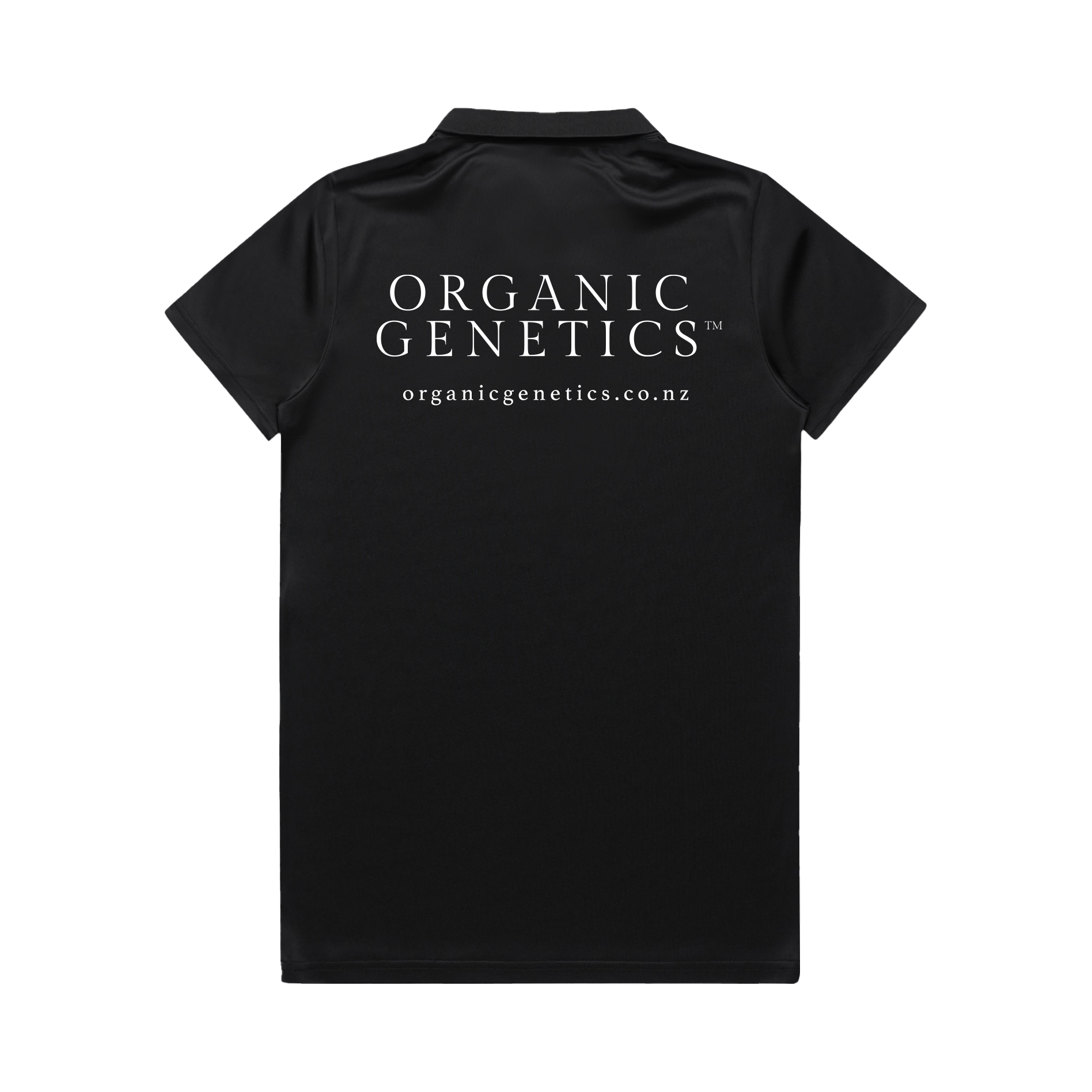 Organic Genetics - Black Women's OG Polo