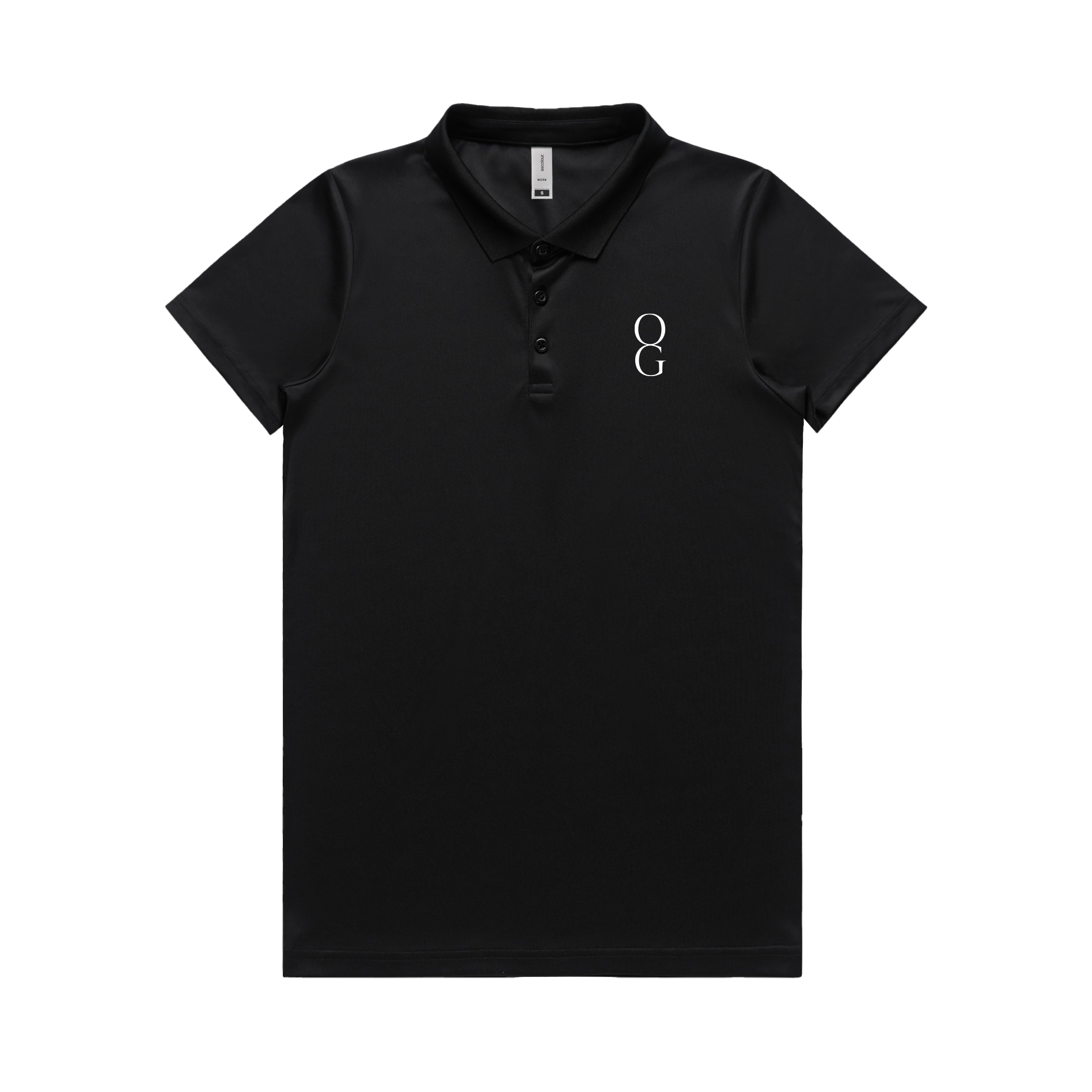 Organic Genetics - Black Women's OG Polo