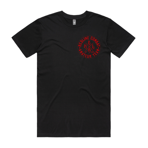 Équipe amateur - T-shirt noir pour supporters