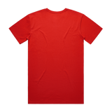 Amateur Team red AS Colour Staple Tee 5001, back view