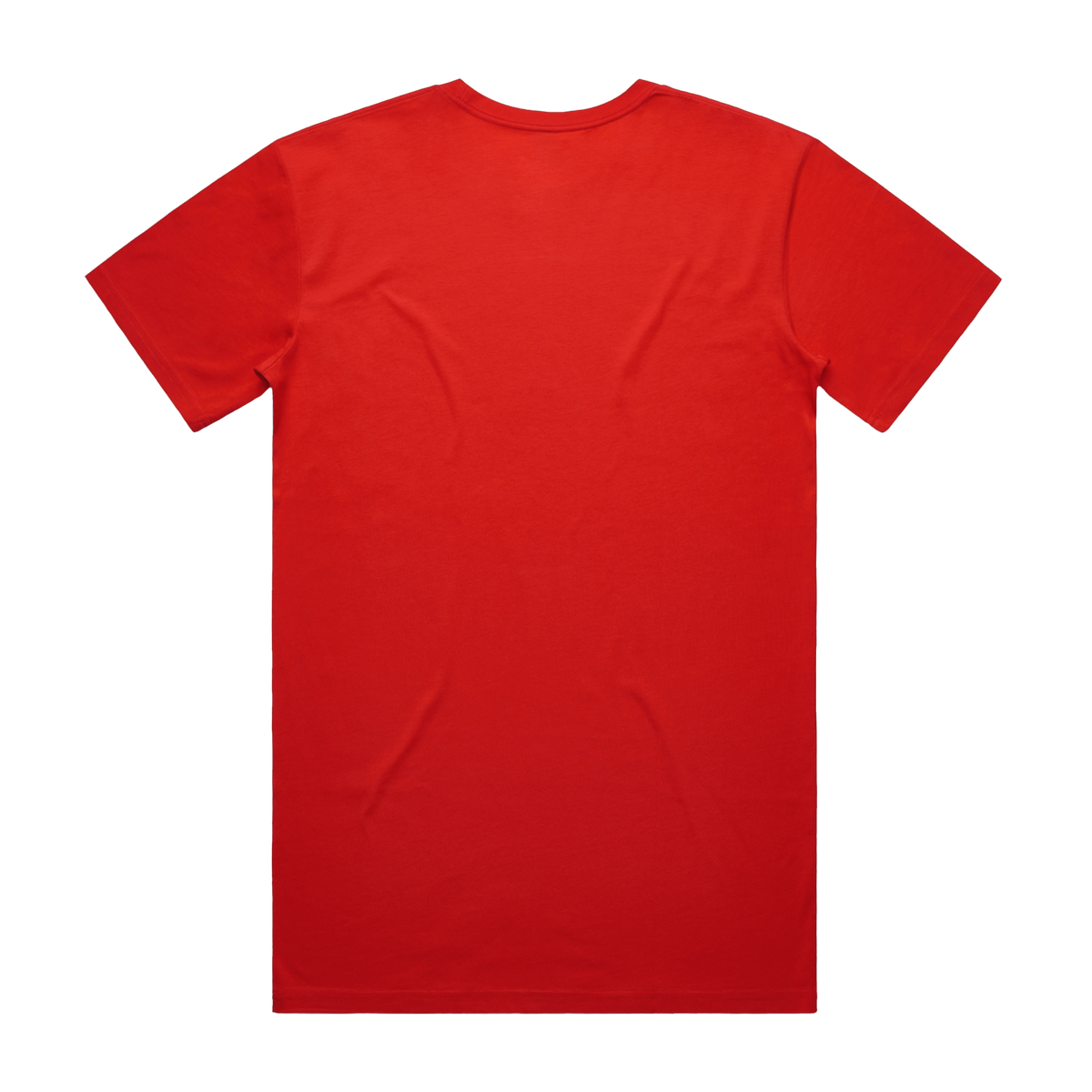 Amateur Team red AS Colour Staple Tee 5001, back view