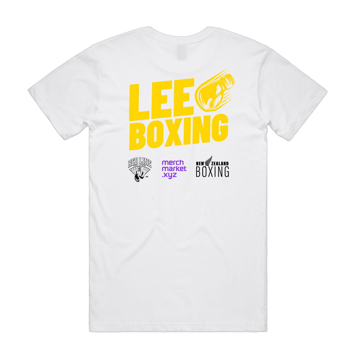 Lee Boxing - White Supporter Tee