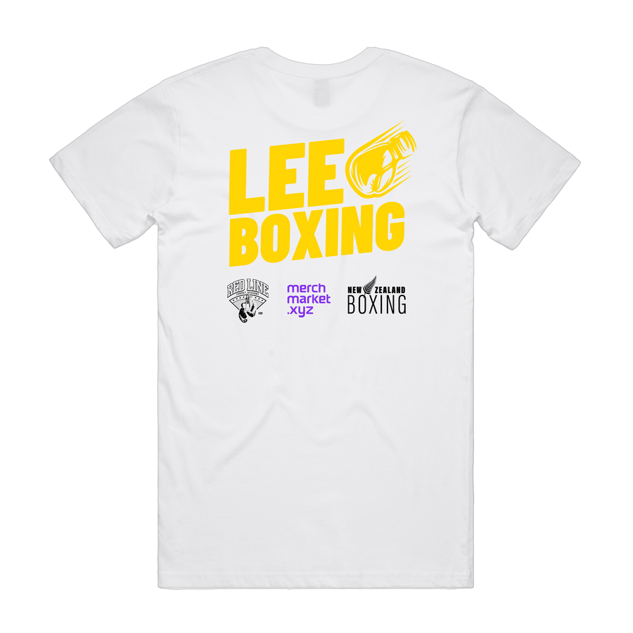 Lee Boxing - White Supporter Tee