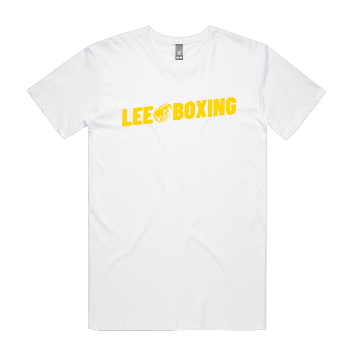 Lee Boxing - White Supporter Tee