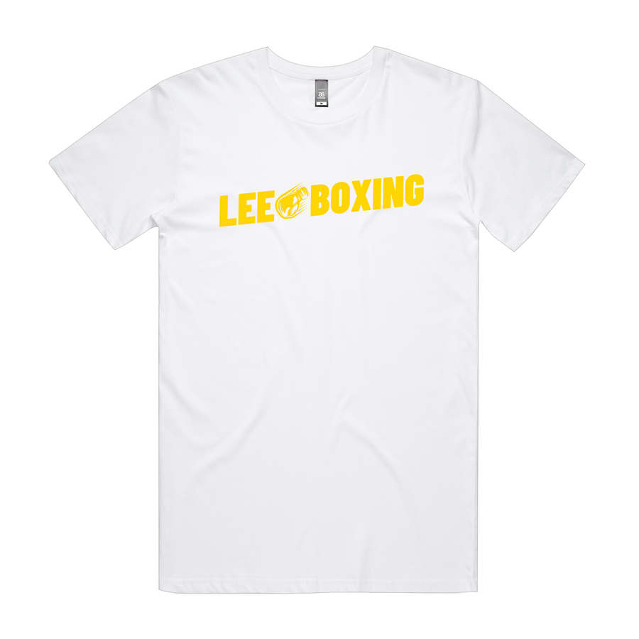 Lee Boxing - White Supporter Tee