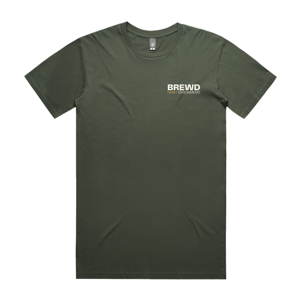 BREWD HAWT - IFTCS Men's Green Tee