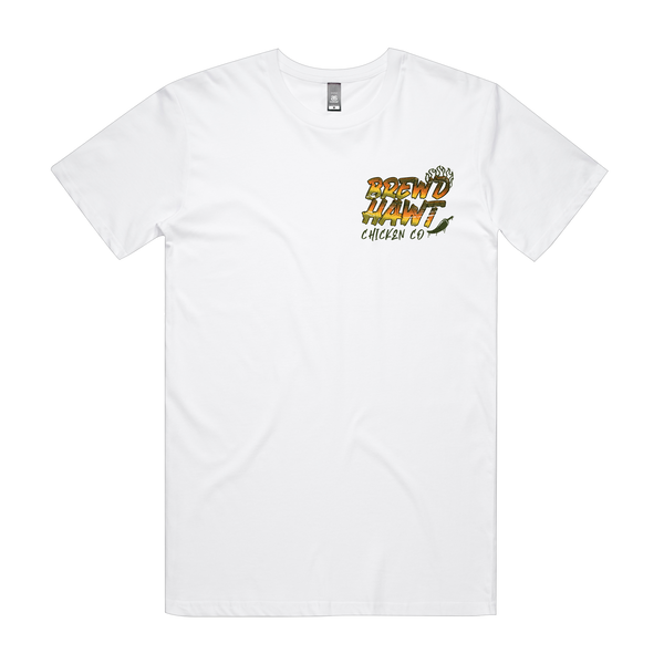 BREWD HAWT - SPICY Men's White Tee