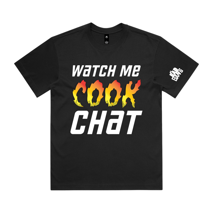 MY BAD GANG - Watch Me Cook Bestie Black Tee