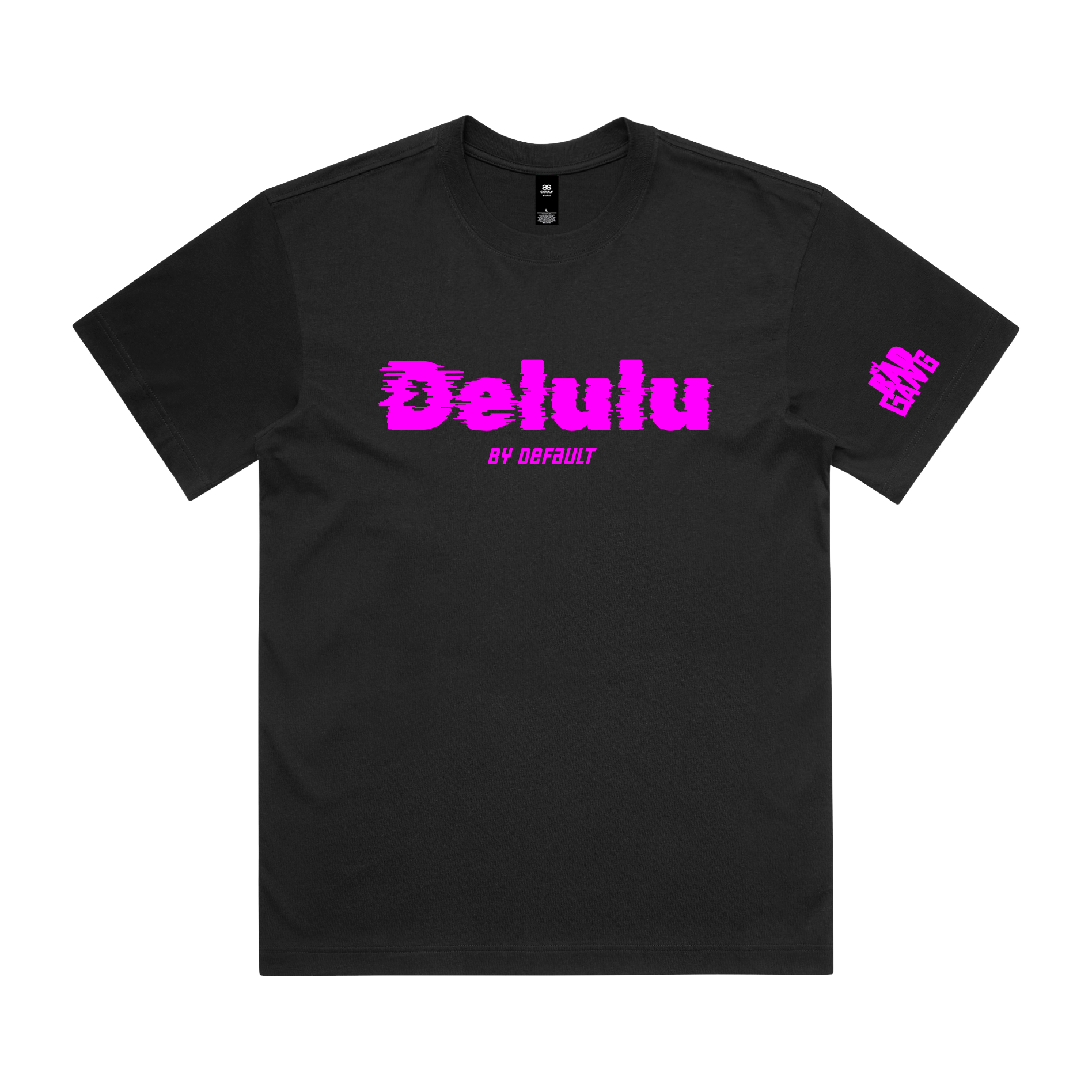 MY BAD GANG - Delulu by Default Era Black Tee
