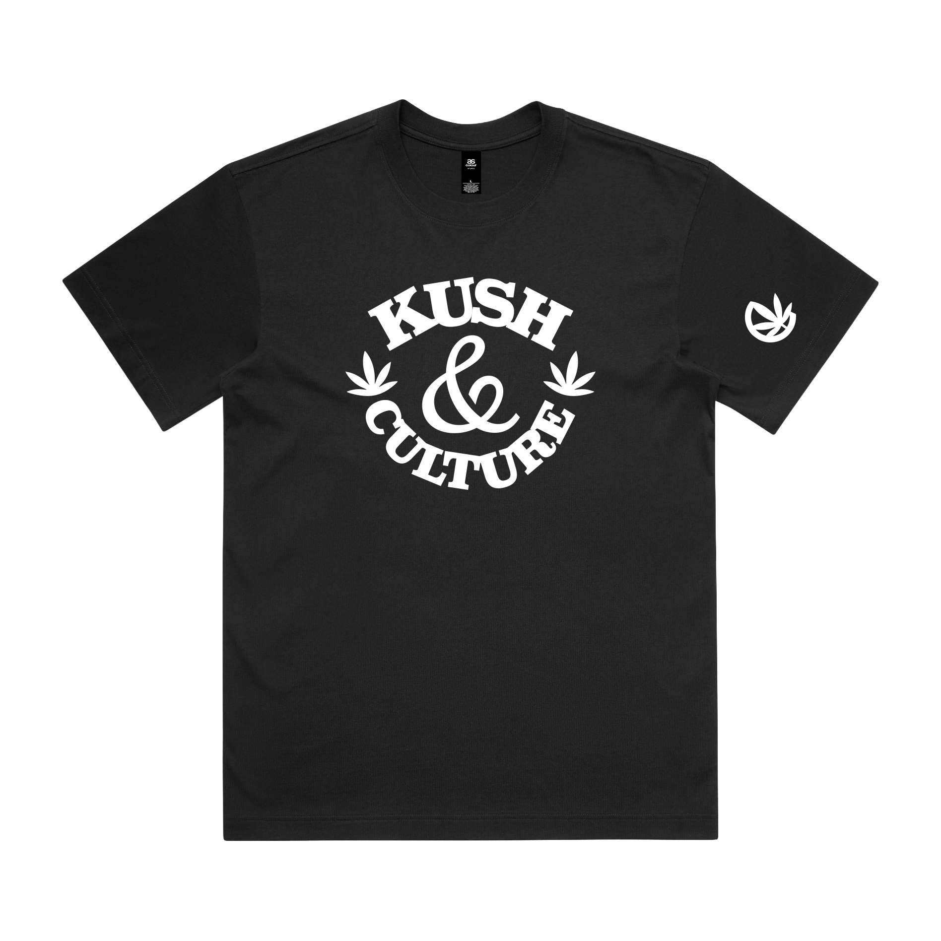 KUSH&CULTURE - Black Original Tee