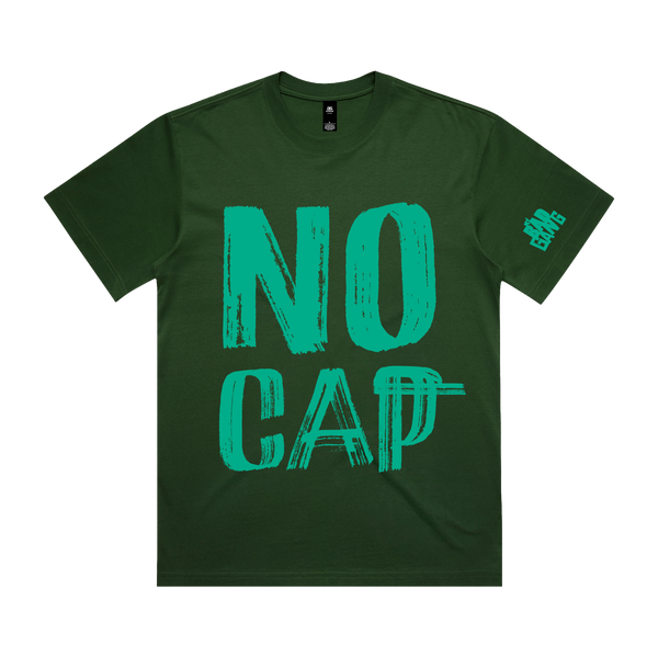 MY BAD GANG - No Cap Behaviour Green Tee