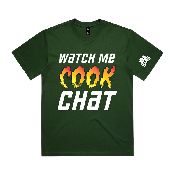 MY BAD GANG - Watch Me Cook Bestie Green Tee