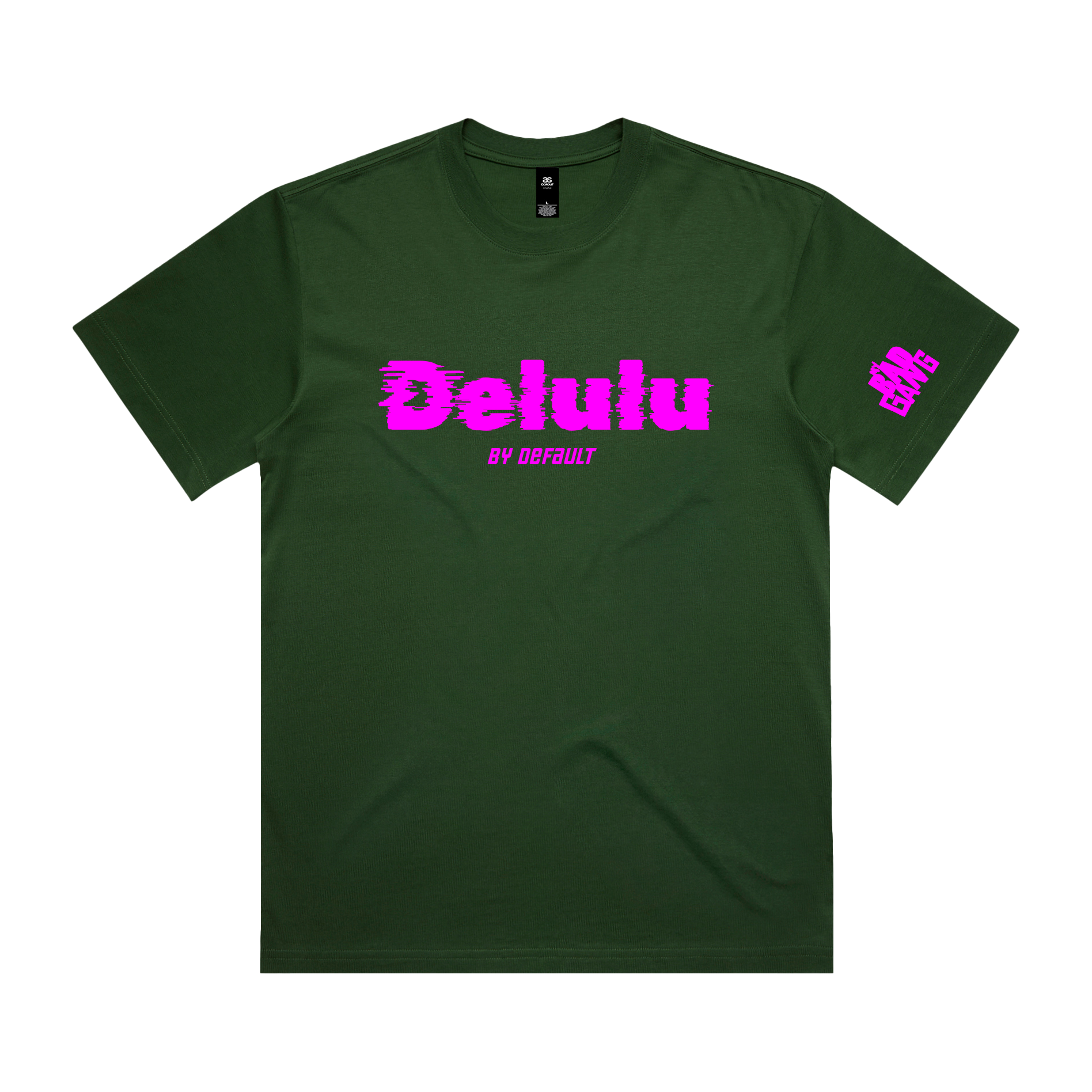 MY BAD GANG - Delulu by Default Era Green Tee